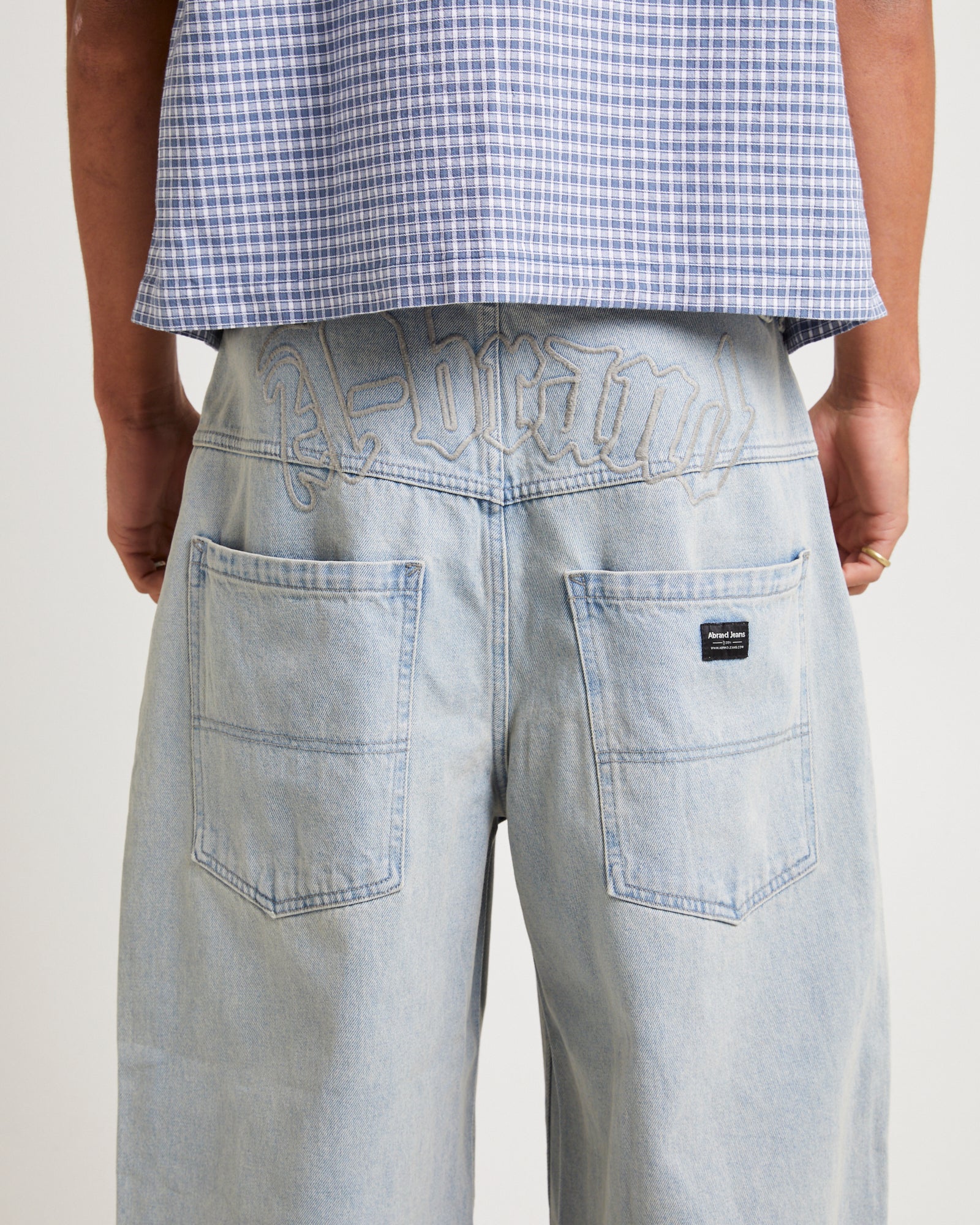 A7 Mega Baggy Denim Jeans Wayne - Image 5