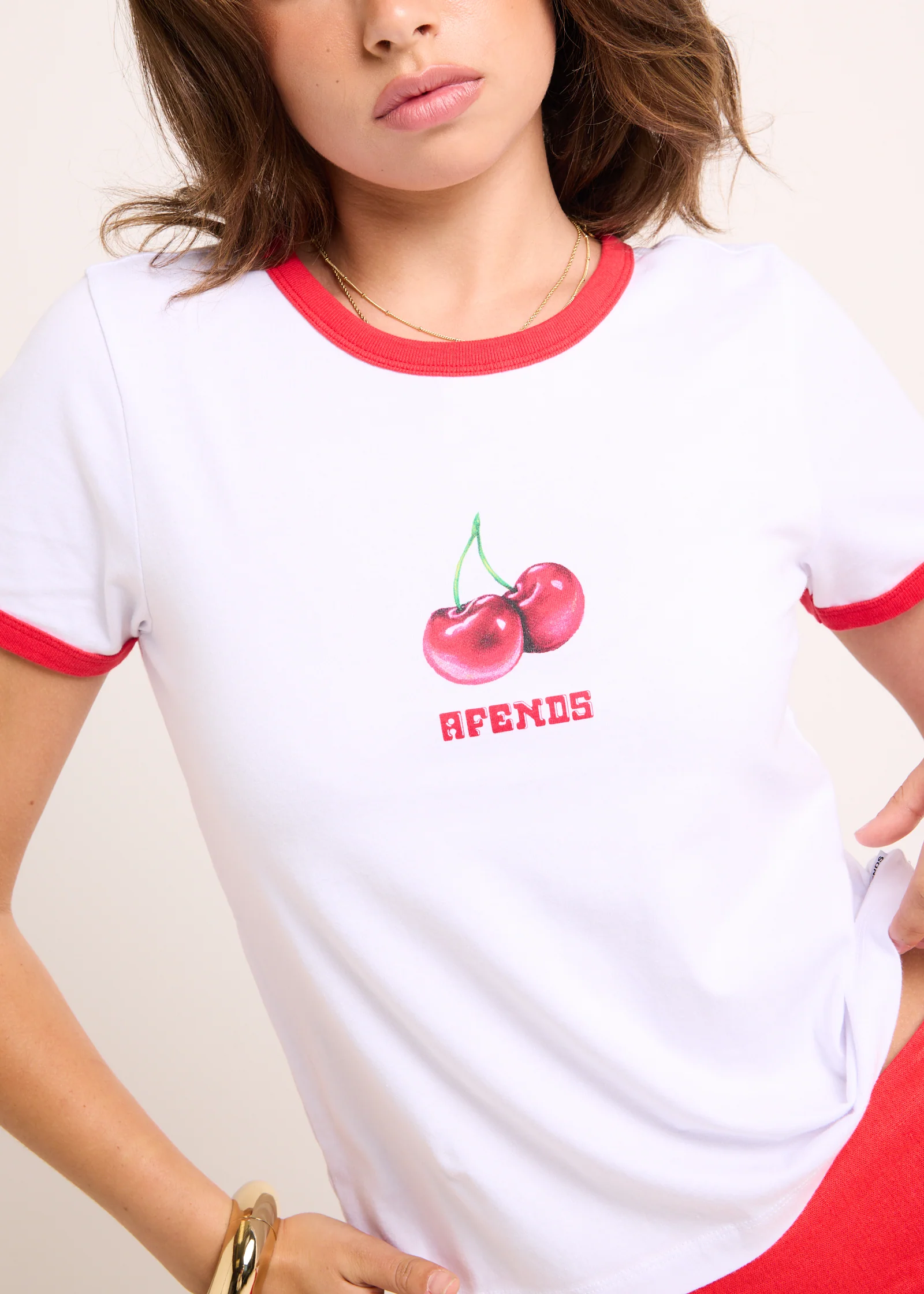 Abiza Ringer T-Shirt - Image 2