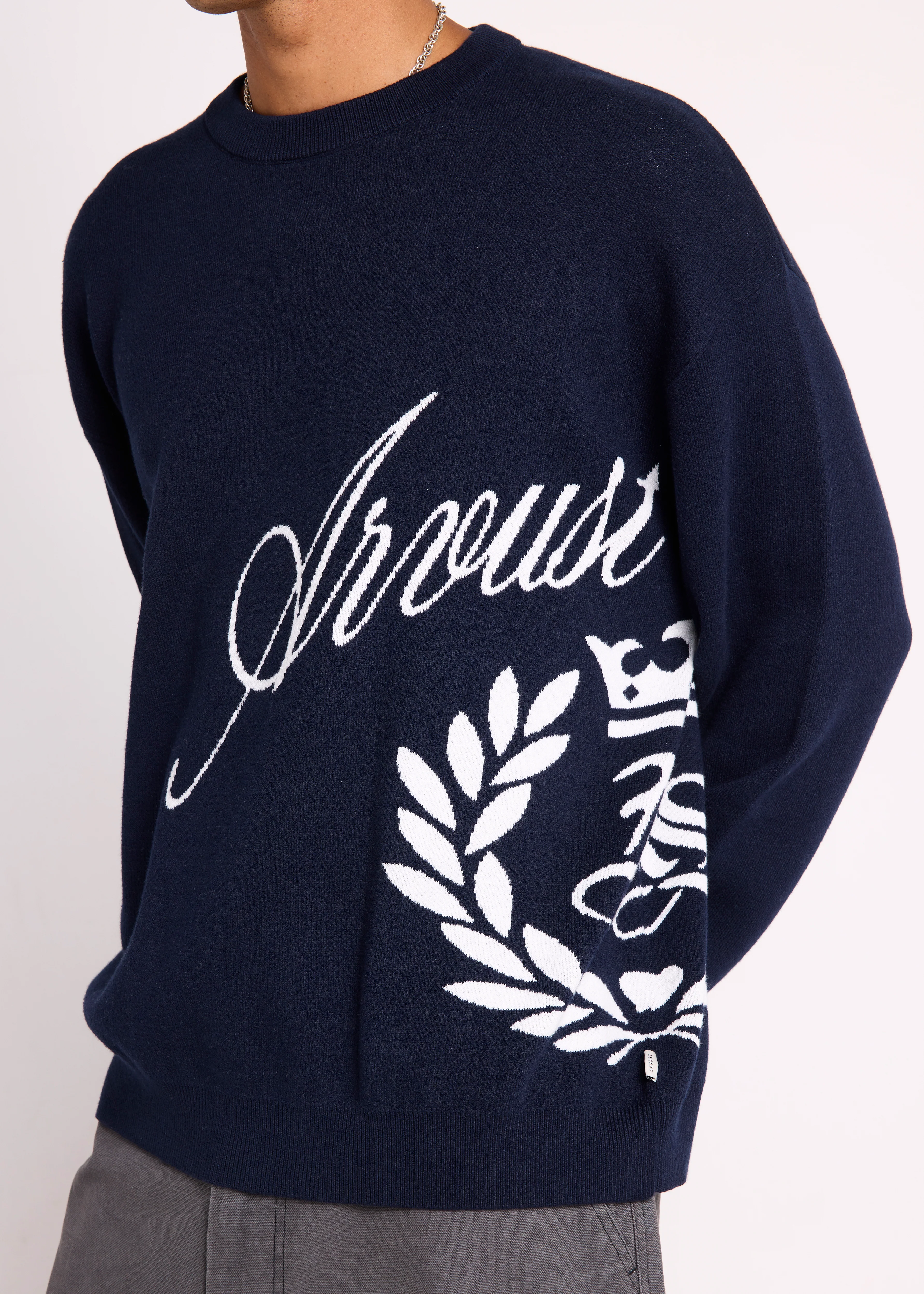 Academic Crew Knit Jumper - Image 5