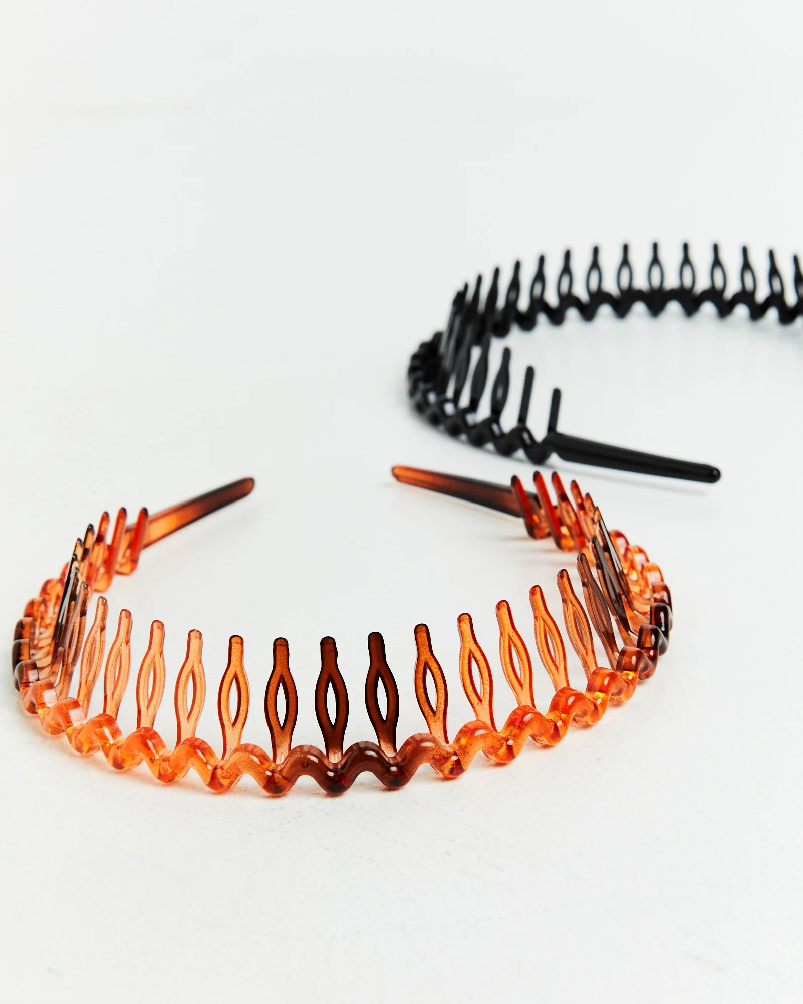 Accordian Headbands Black/Brown - Image 4