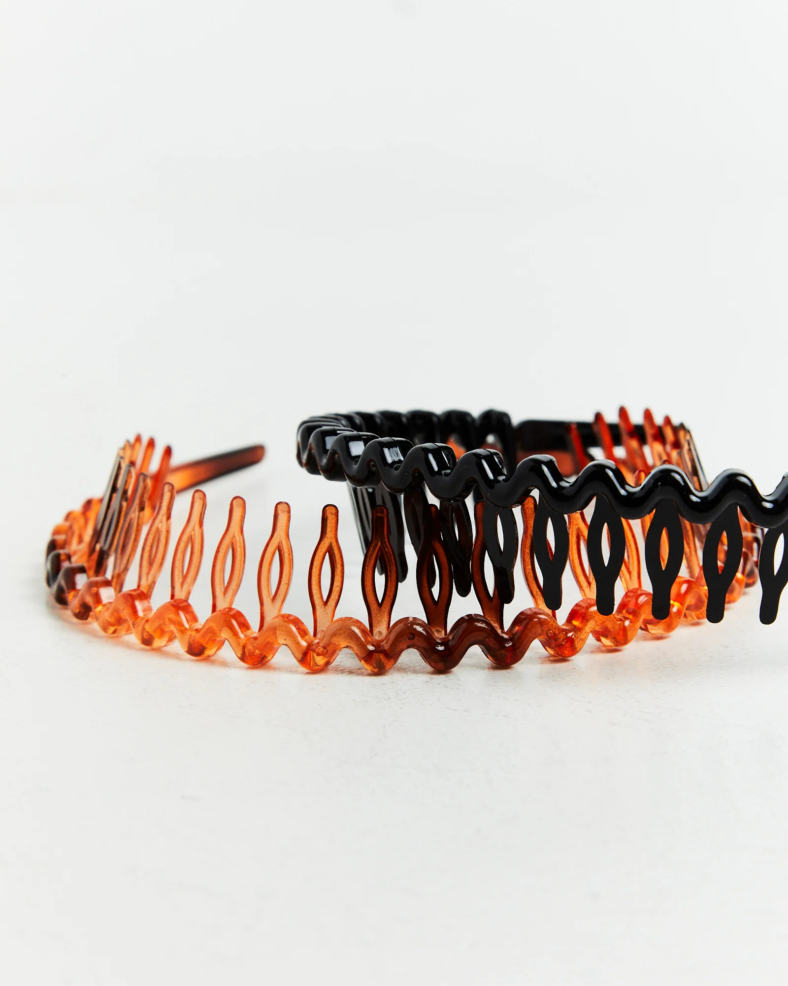 Accordian Headbands Black/Brown - Image 6