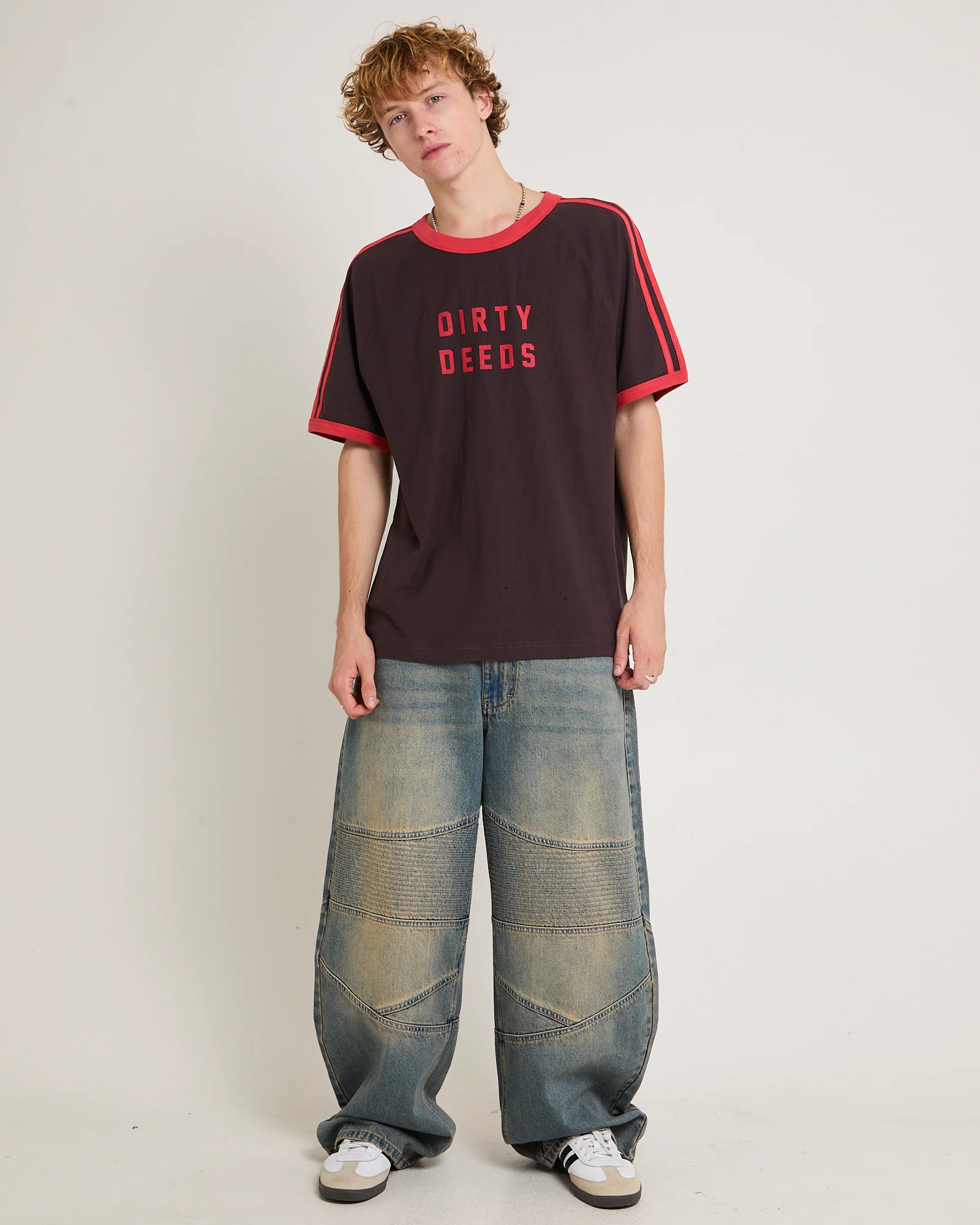 ACDC Dirty Deeds Ringer T-Shirt - Image 3