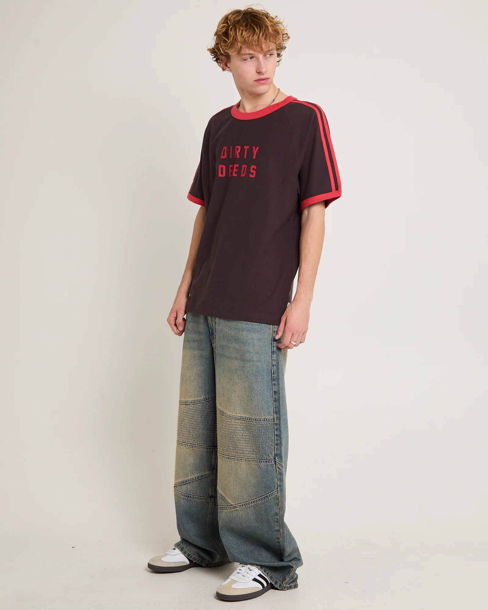 ACDC Dirty Deeds Ringer T-Shirt - Image 4