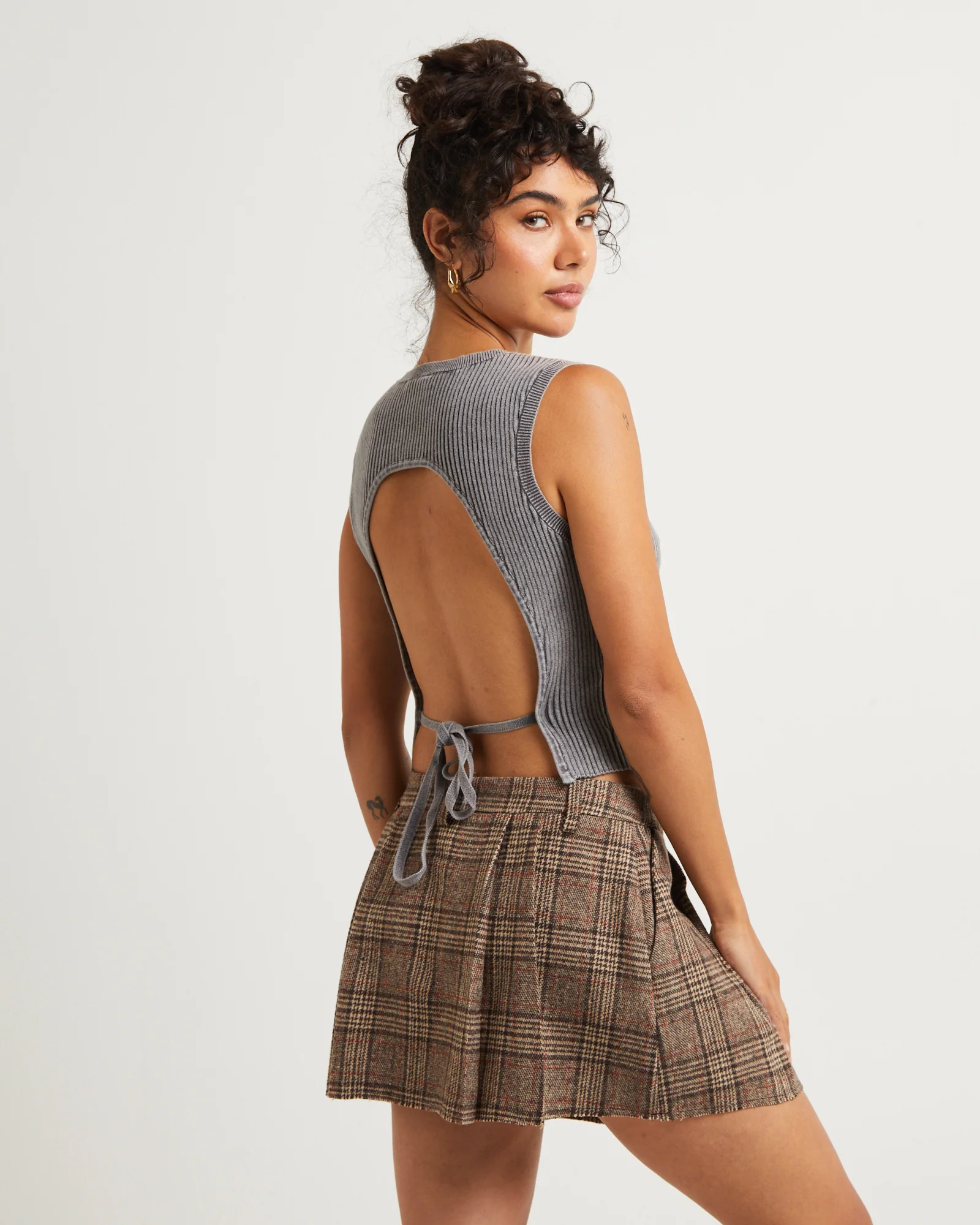 Acid Rave Rib Knit Top - Image 2