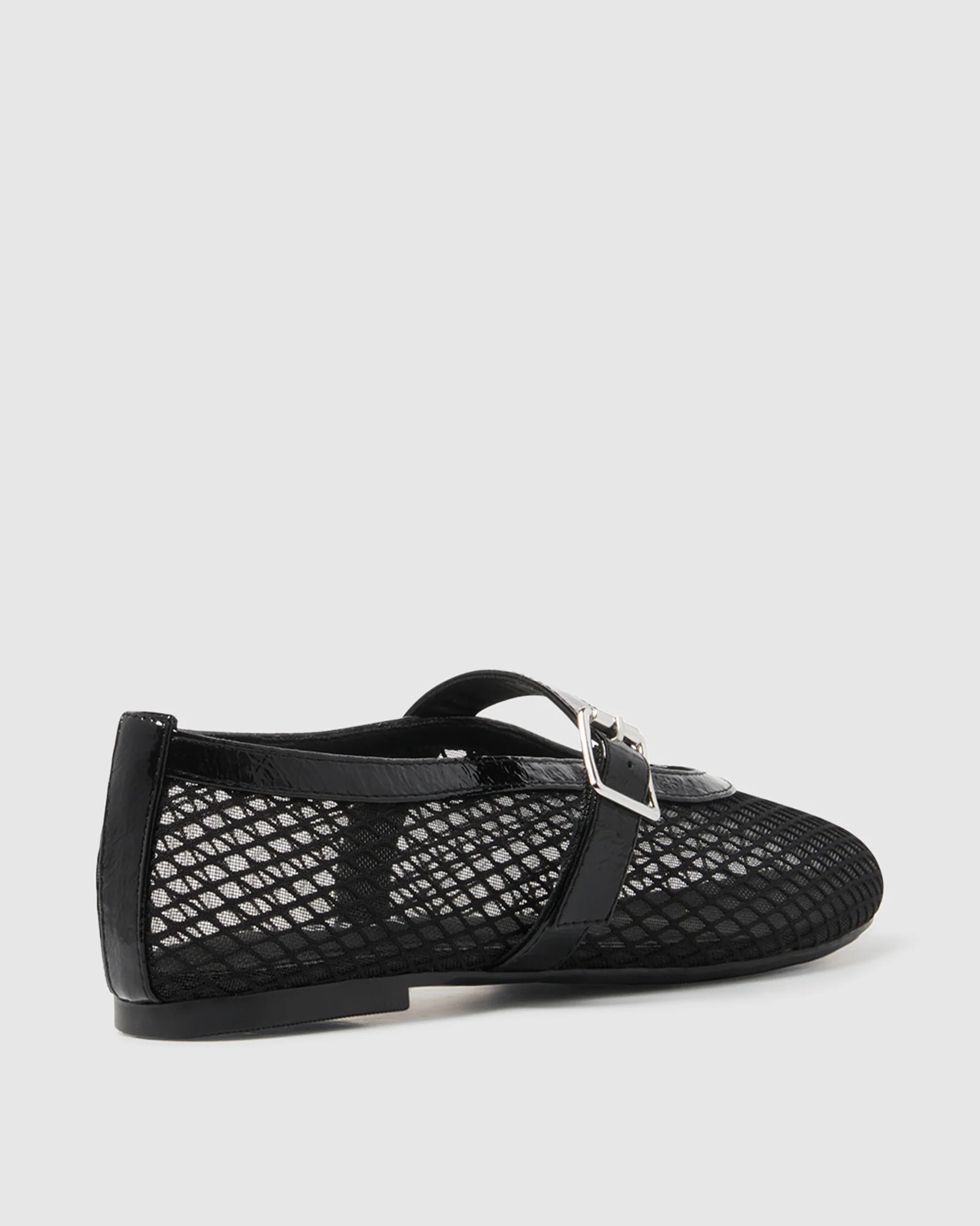Addie Ballet Flats in Black - Image 2
