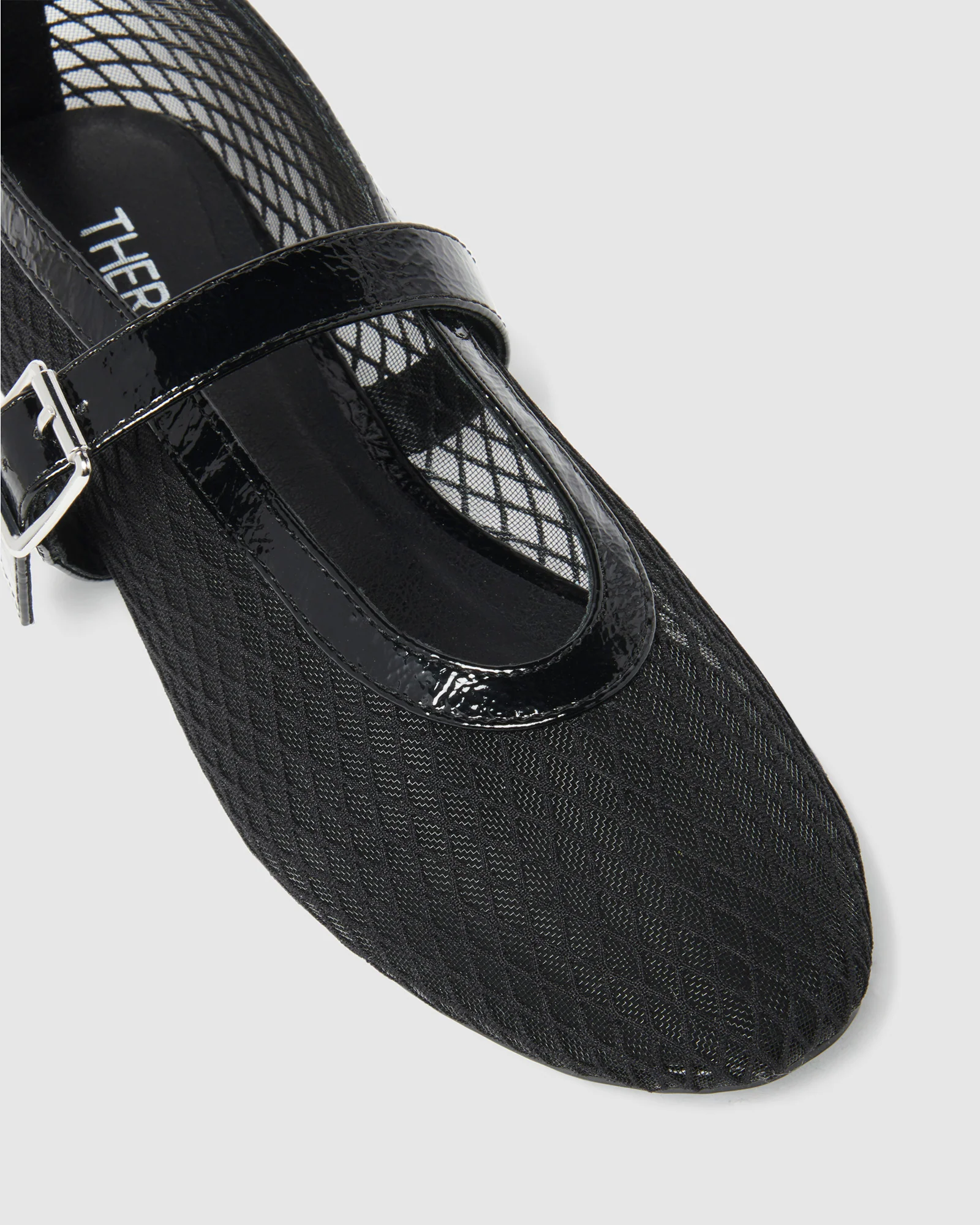 Addie Ballet Flats in Black - Image 4