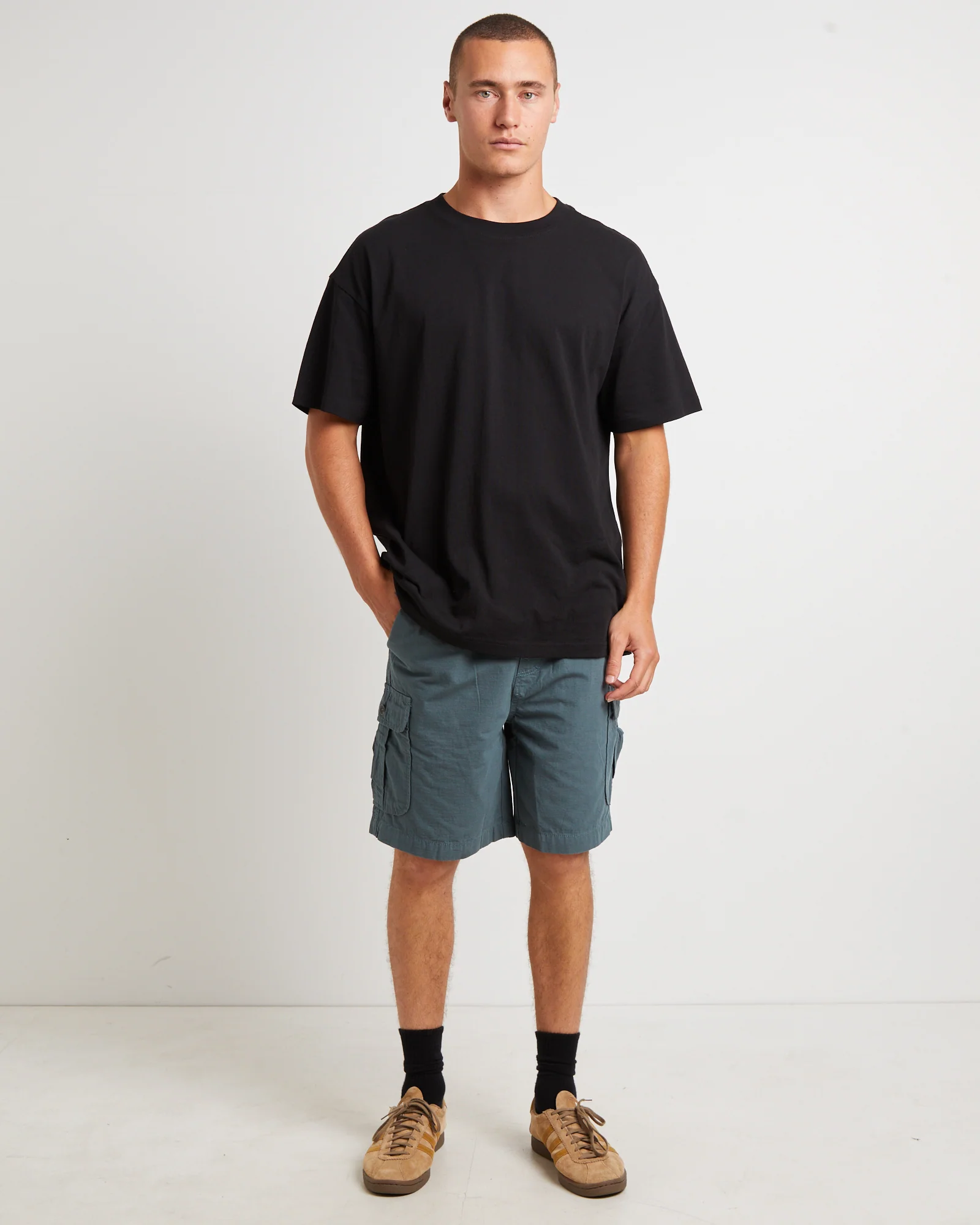 Adventure Ripstop Cargo Shorts in Green - Image 3