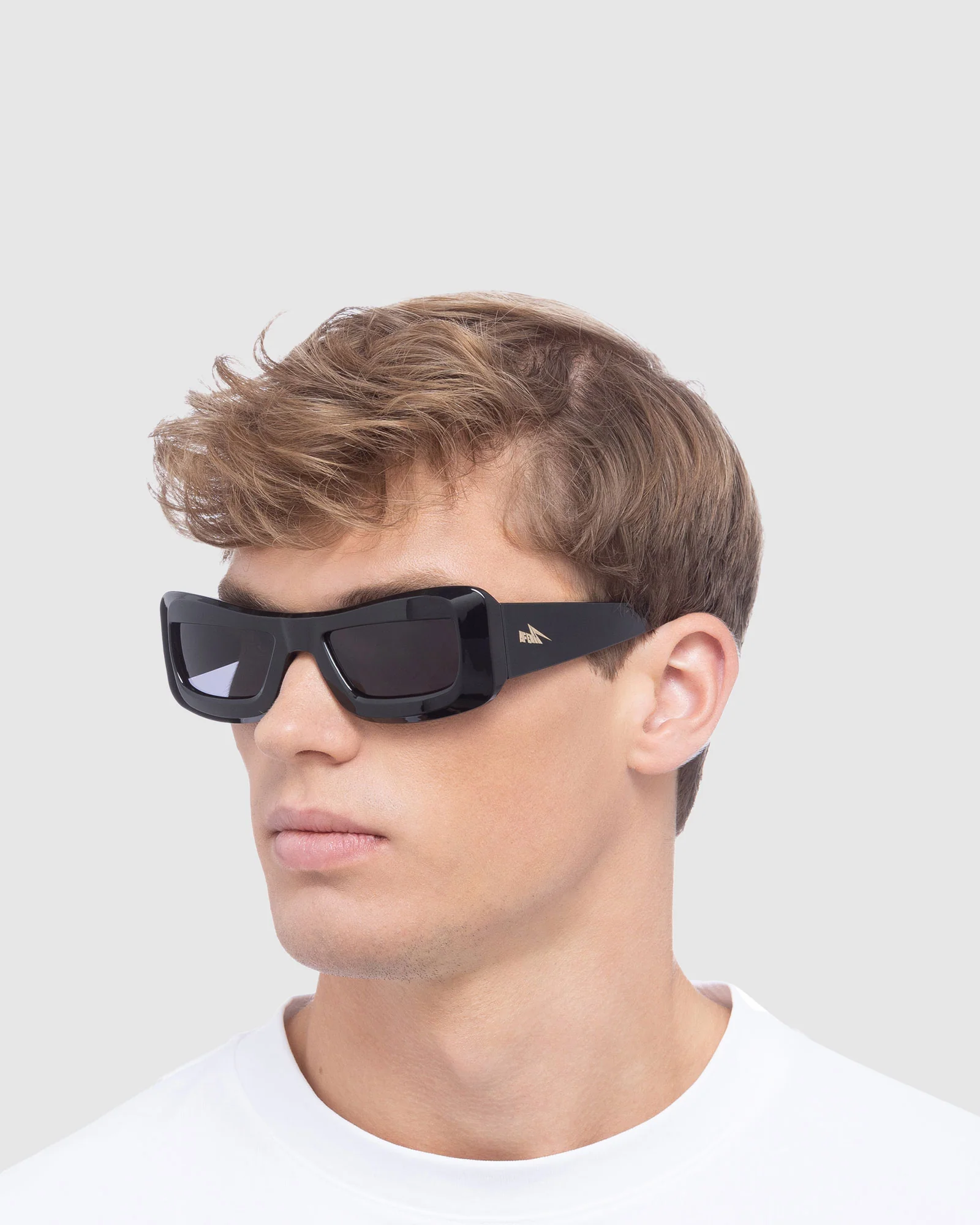 Afends X Le Specs Armour Sunglasses Black - Image 5