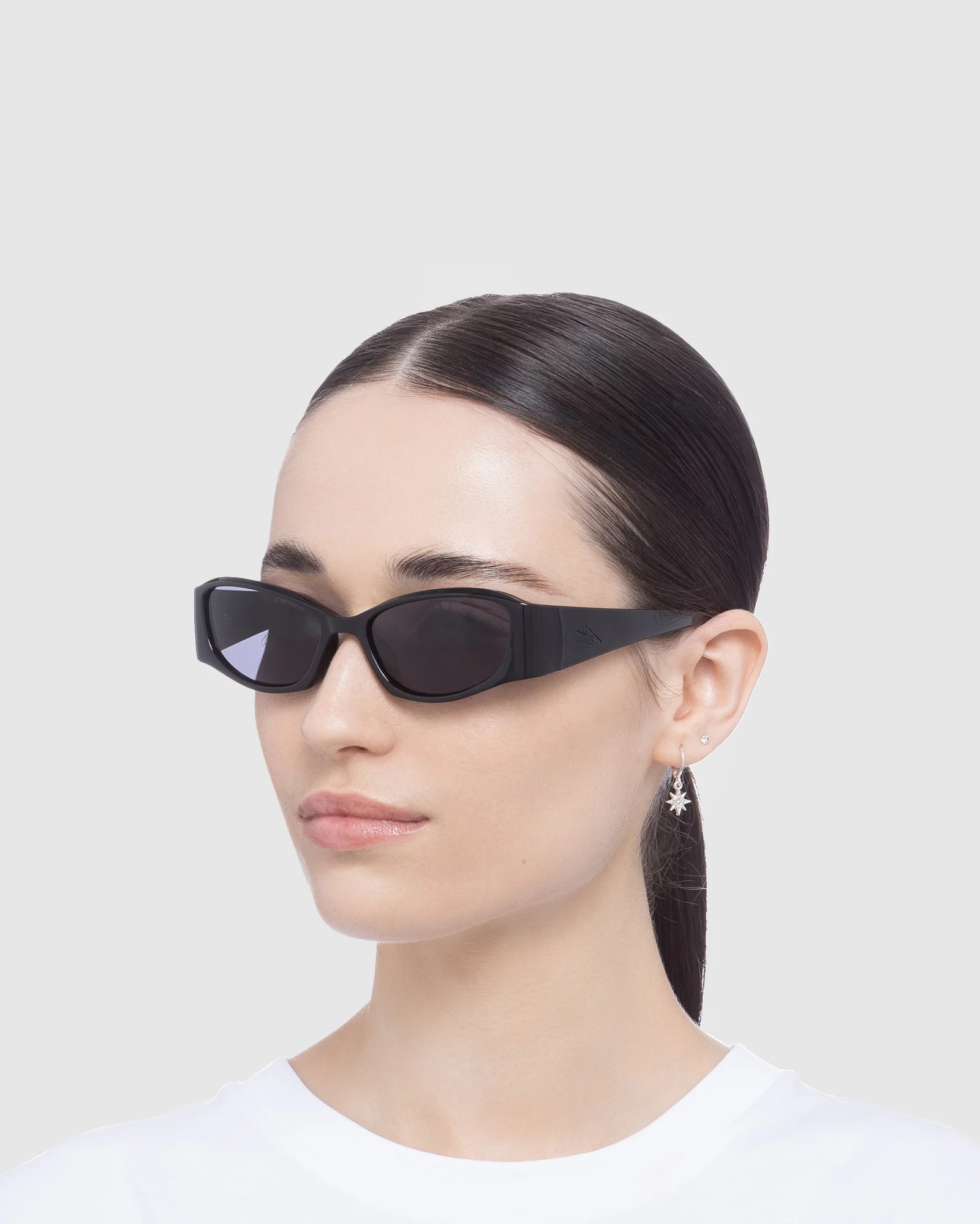 Afends X Le Specs Barrier Sunglasses Black - Image 4