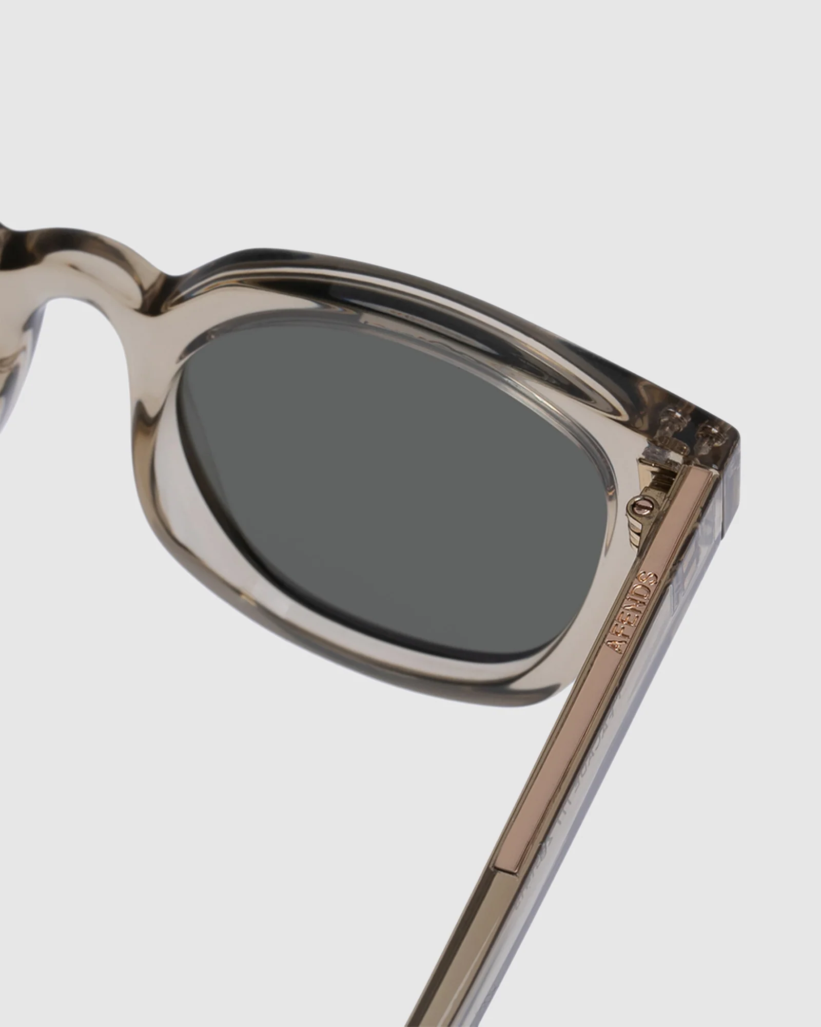 Afends X Le Specs Facade Sunglasses Clear - Image 3