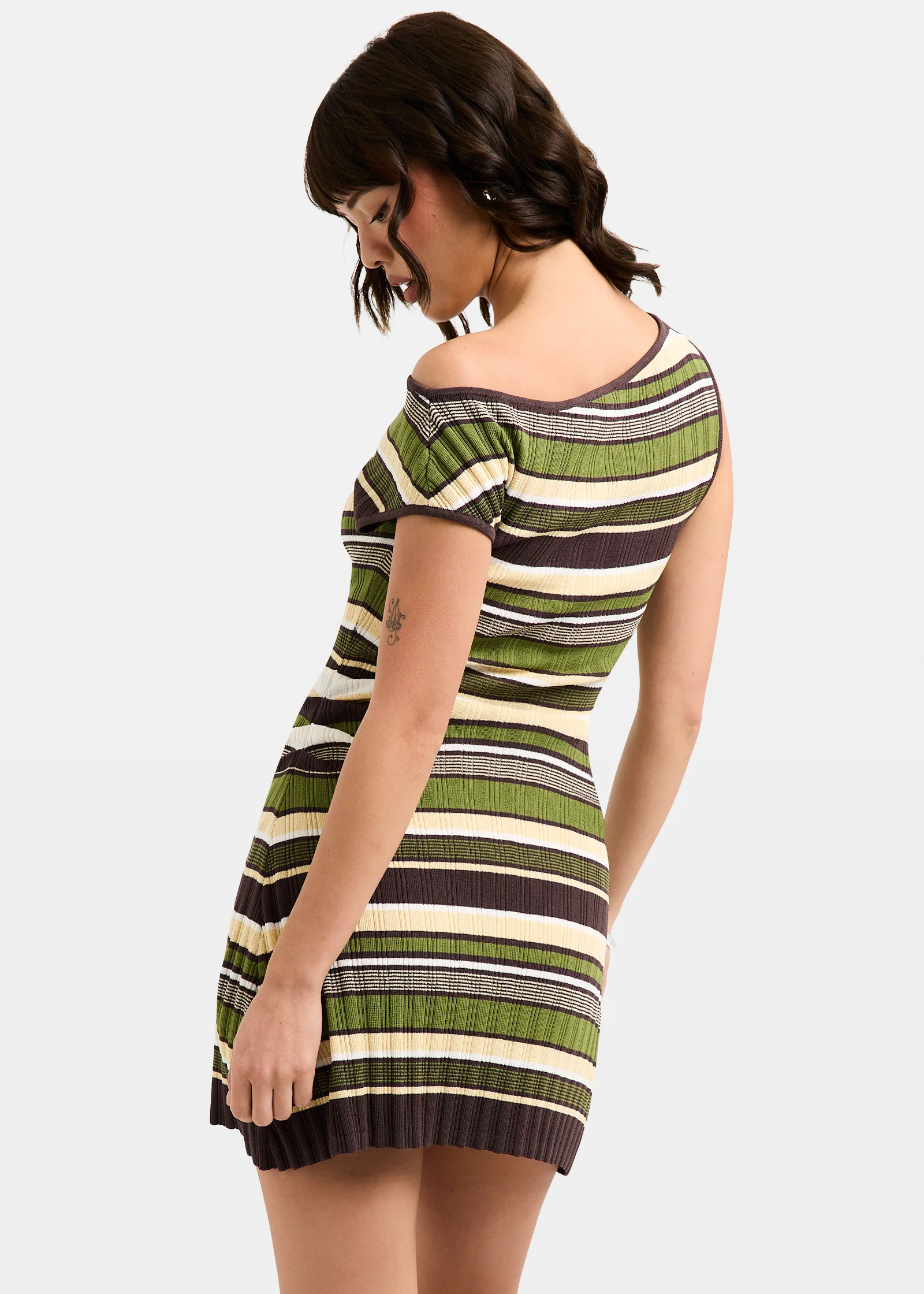 Alba Off Shoulder Dress - Image 3