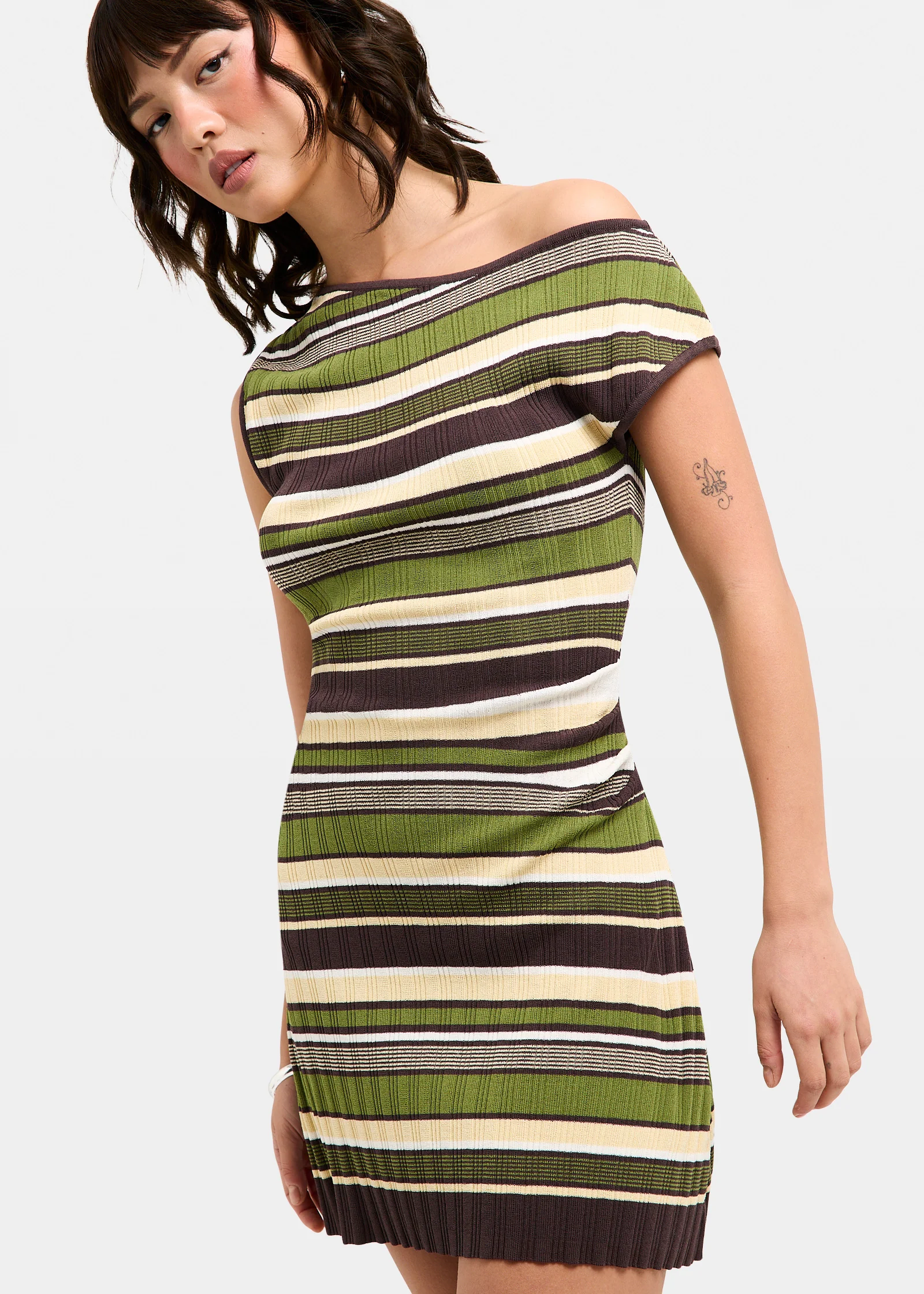 Alba Off Shoulder Dress - Image 5