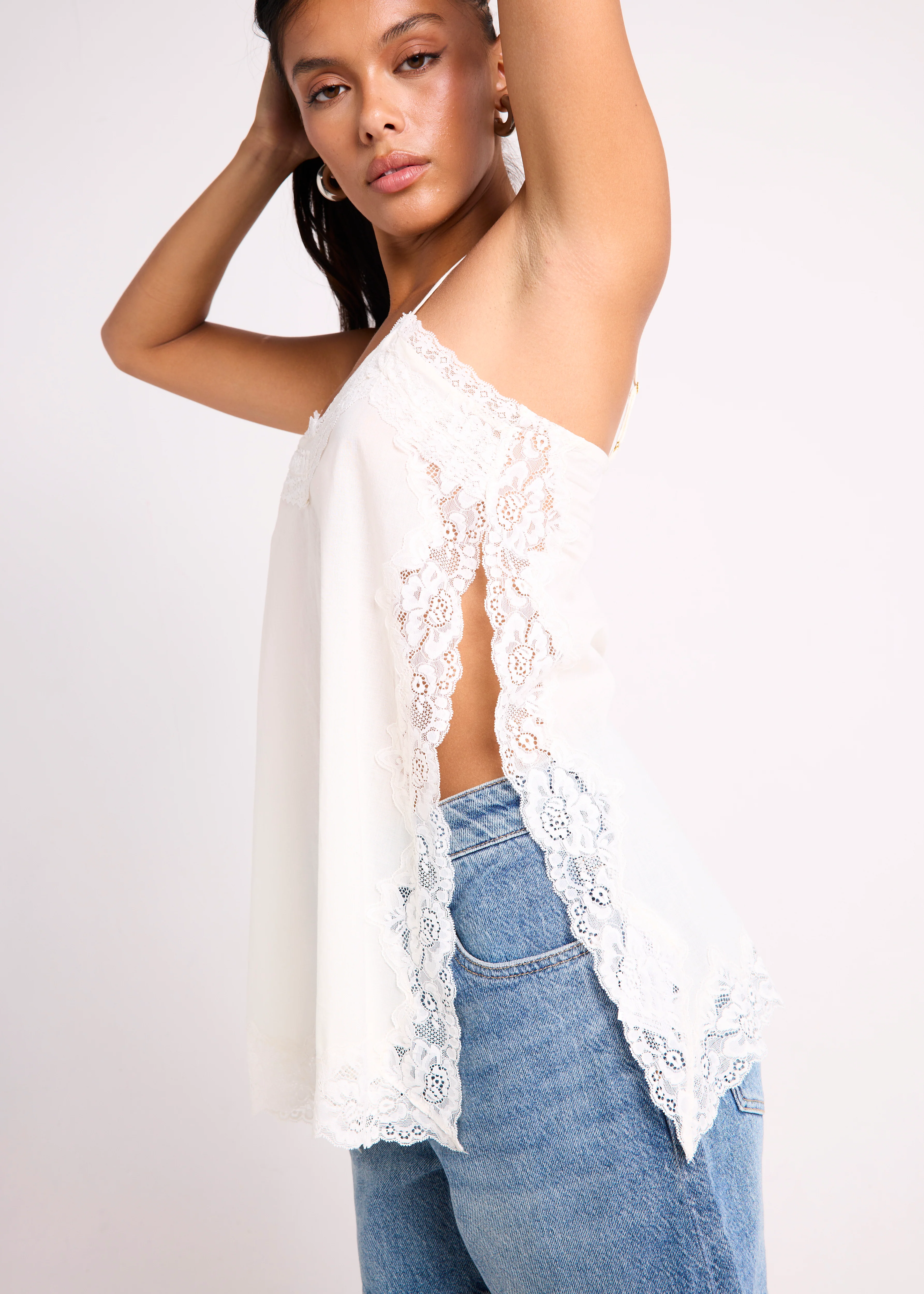 Alessia Lace Cami Top - Image 2