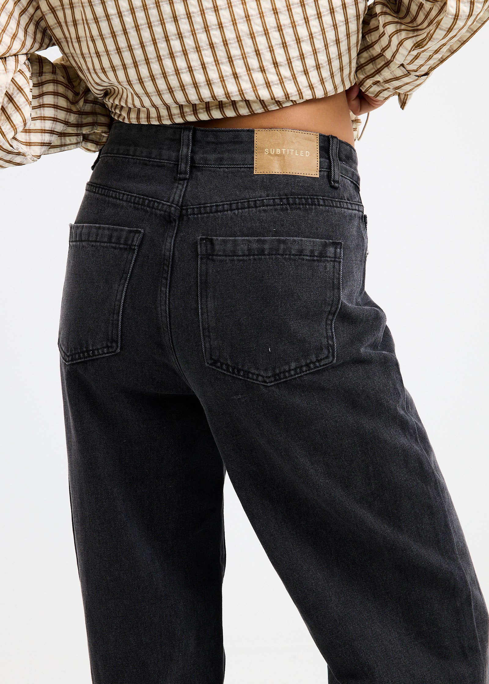 Alexa Mid Rise Denim Jeans Petite Relaxed - Image 5
