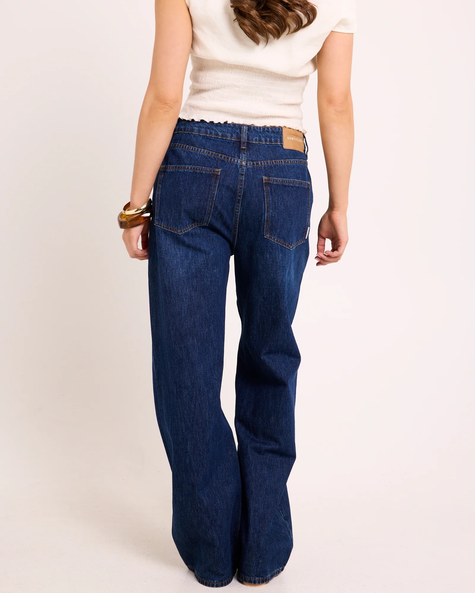 Alexa Mid Rise Relaxed Denim Jeans - Image 3