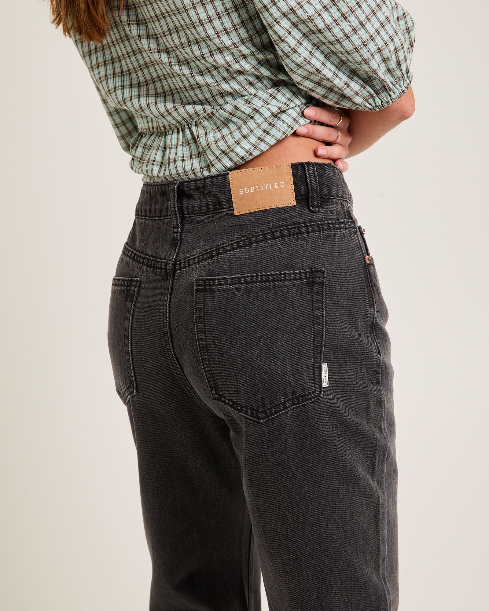 Alexa Mid Rise Relaxed Denim Jeans - Image 5