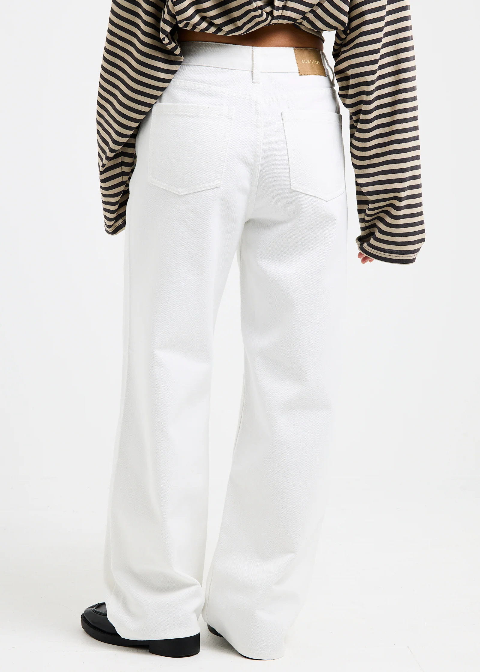 Alexa Mid Rise Relaxed Denim Jeans - Image 4