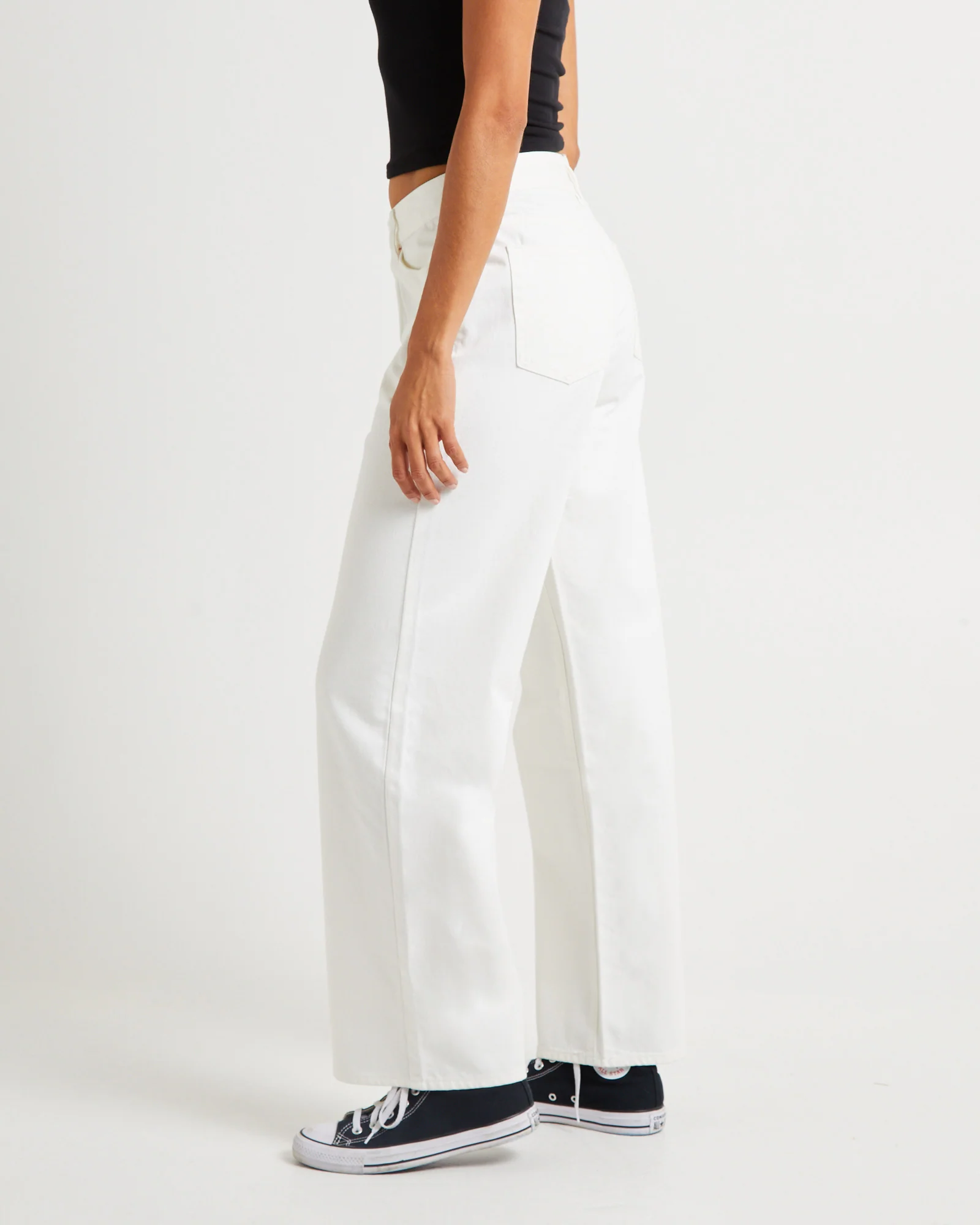 Alexa Mid Rise Relaxed Denim Jeans - Image 8
