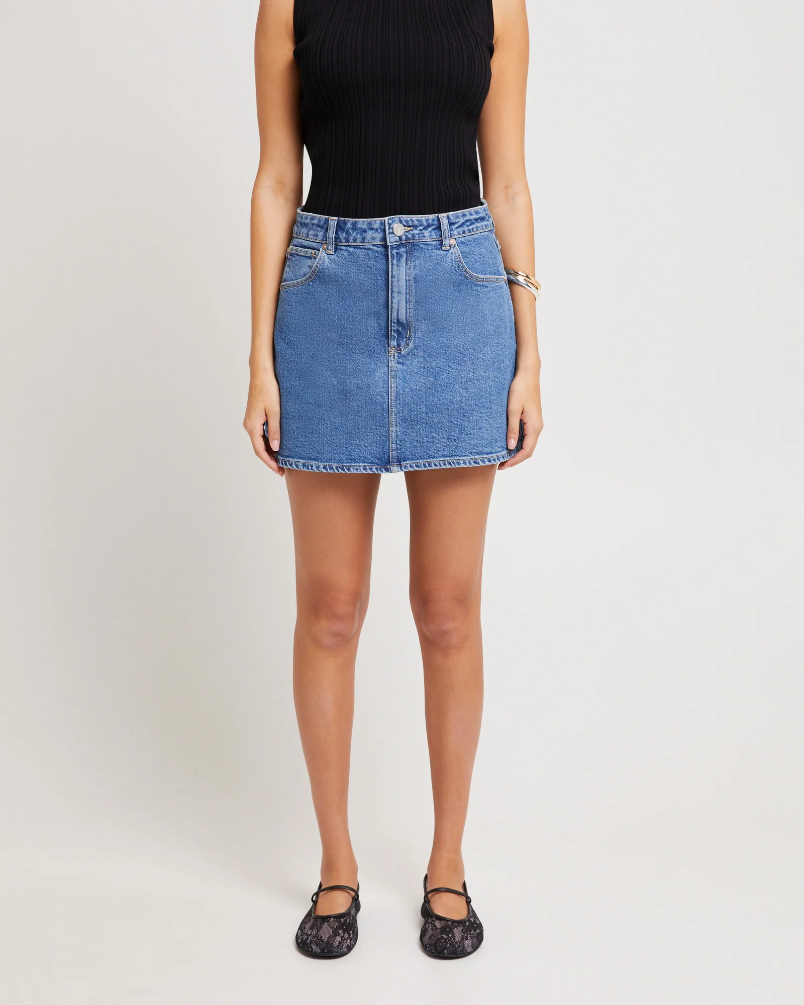 Aline Denim Skirt Reese - Image 3