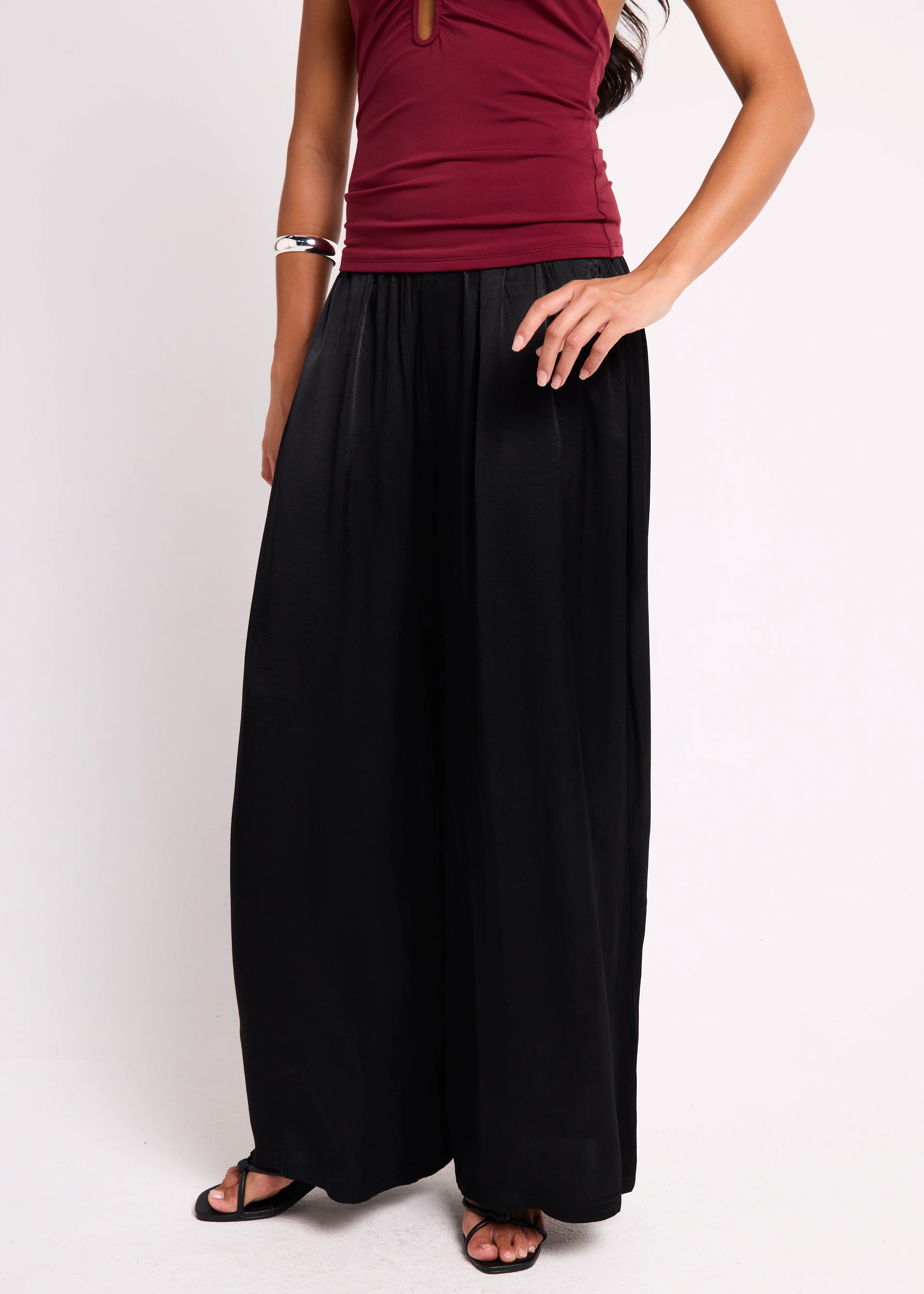 Aliyah Wide Leg Pants - Image 4