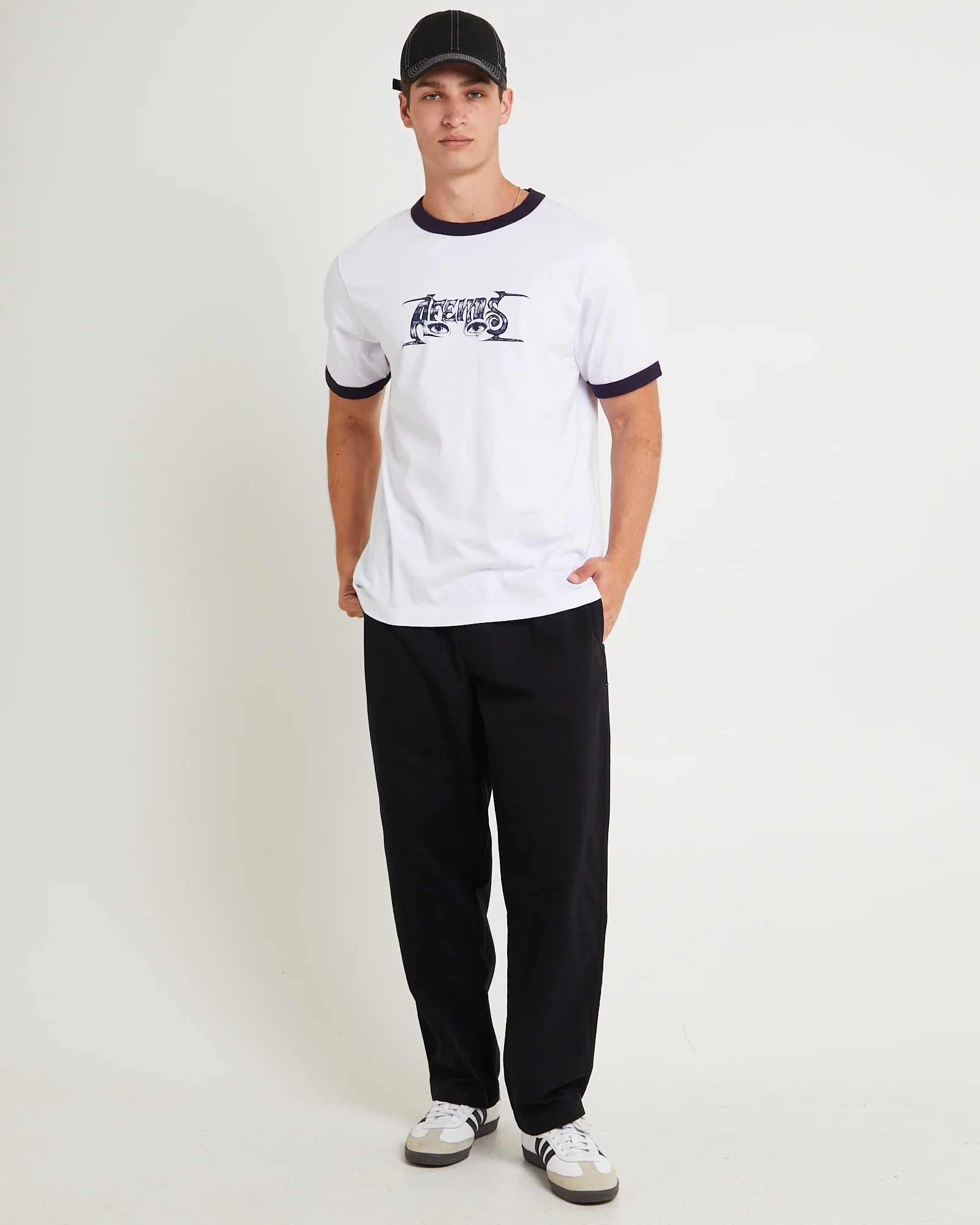 All Eyez Ringer T-Shirt - Image 3