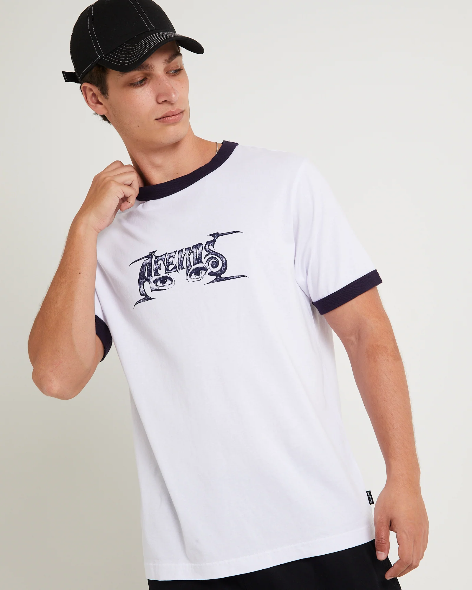 All Eyez Ringer T-Shirt - Image 5