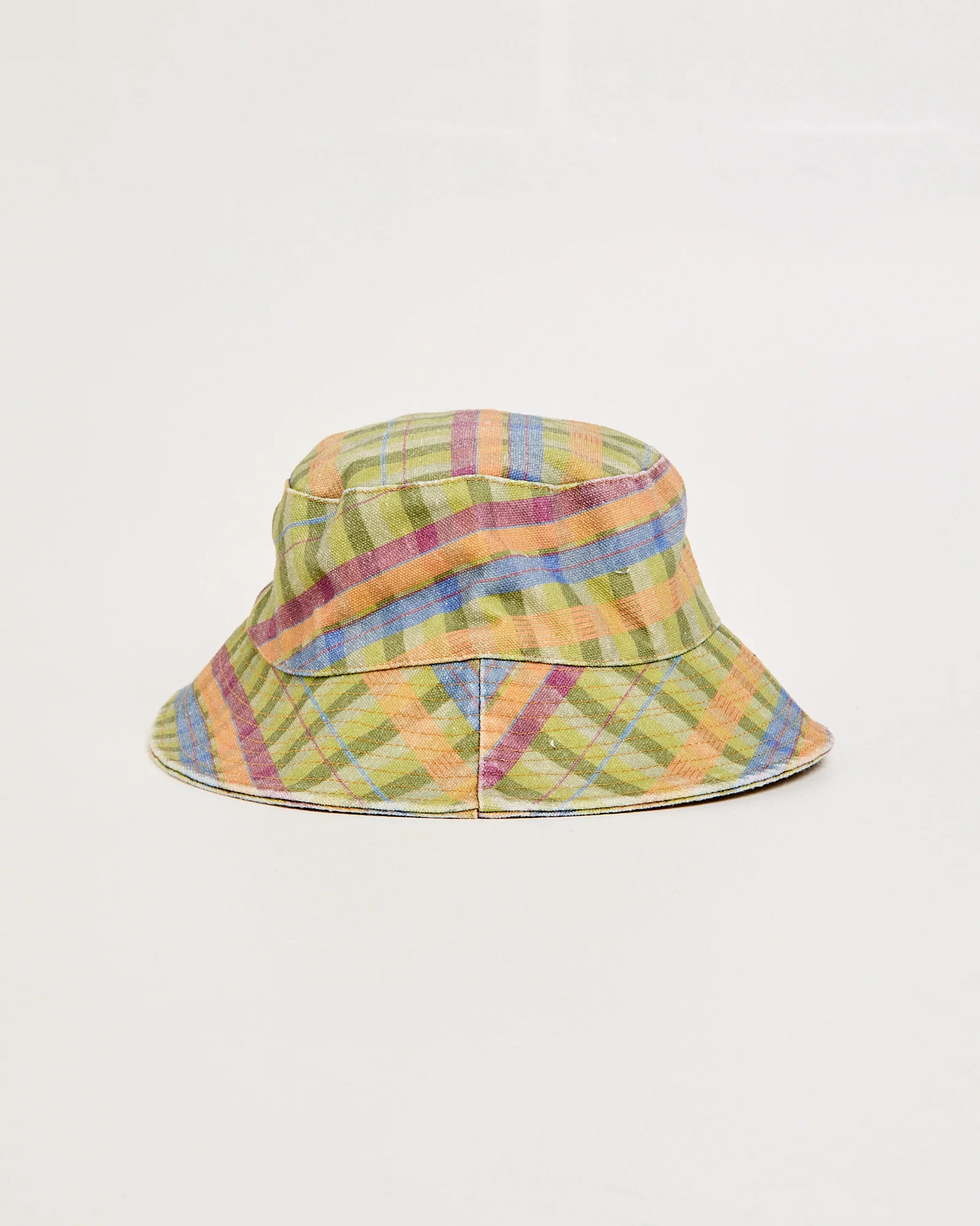 Aloha Moss Gingham Bucket Hat - Image 3