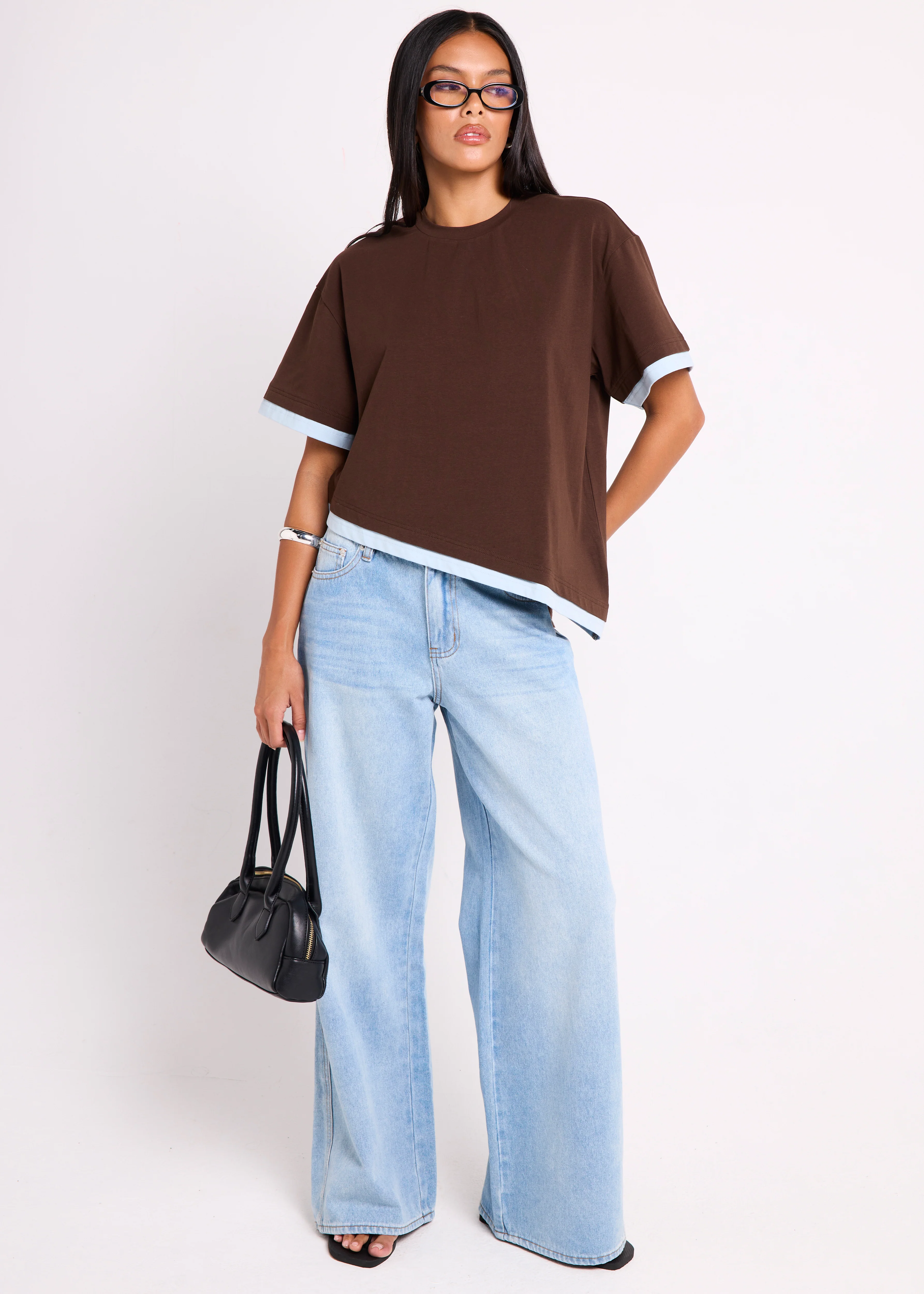 Alya Asymmetric Tee - Image 2