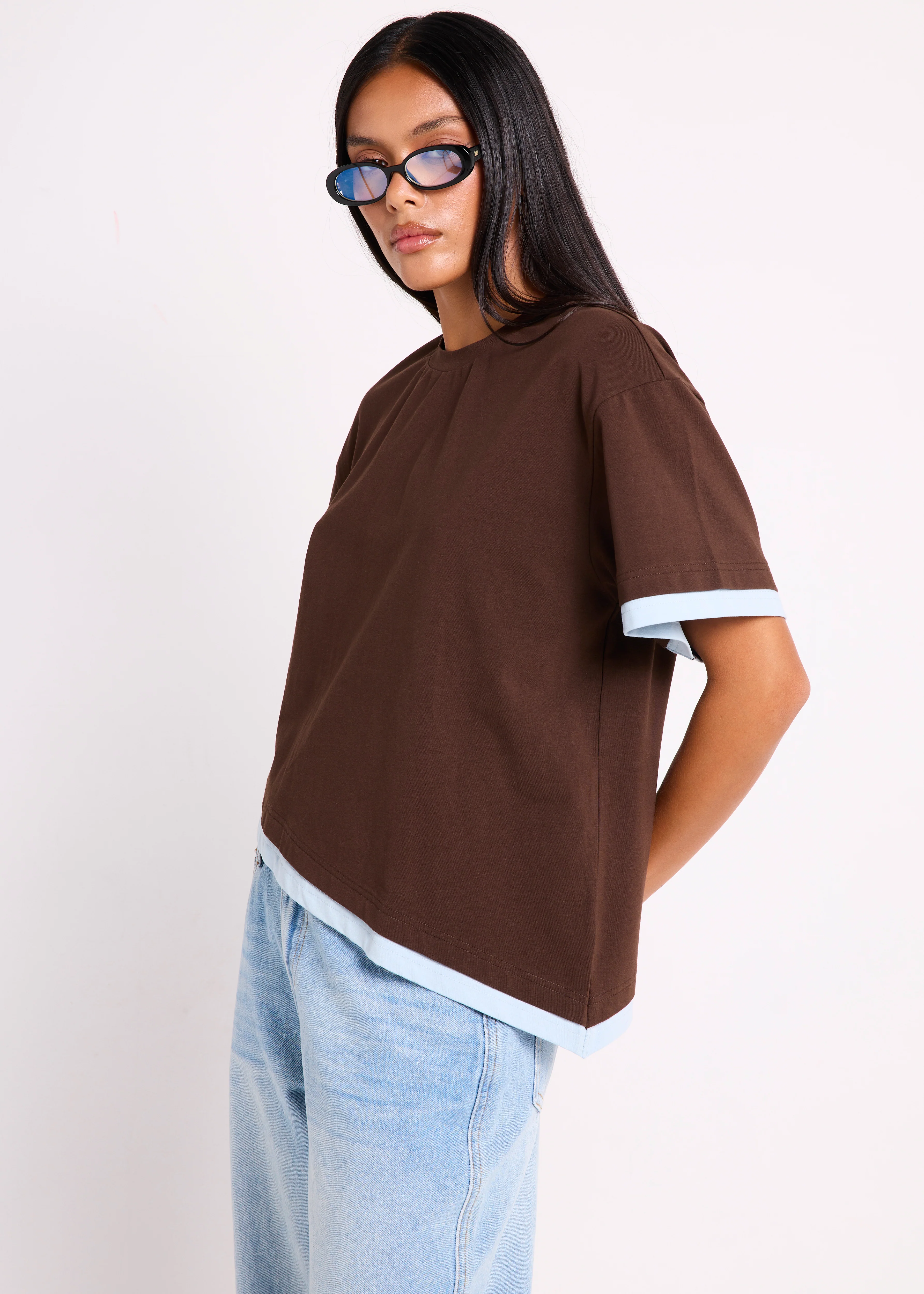 Alya Asymmetric Tee - Image 4