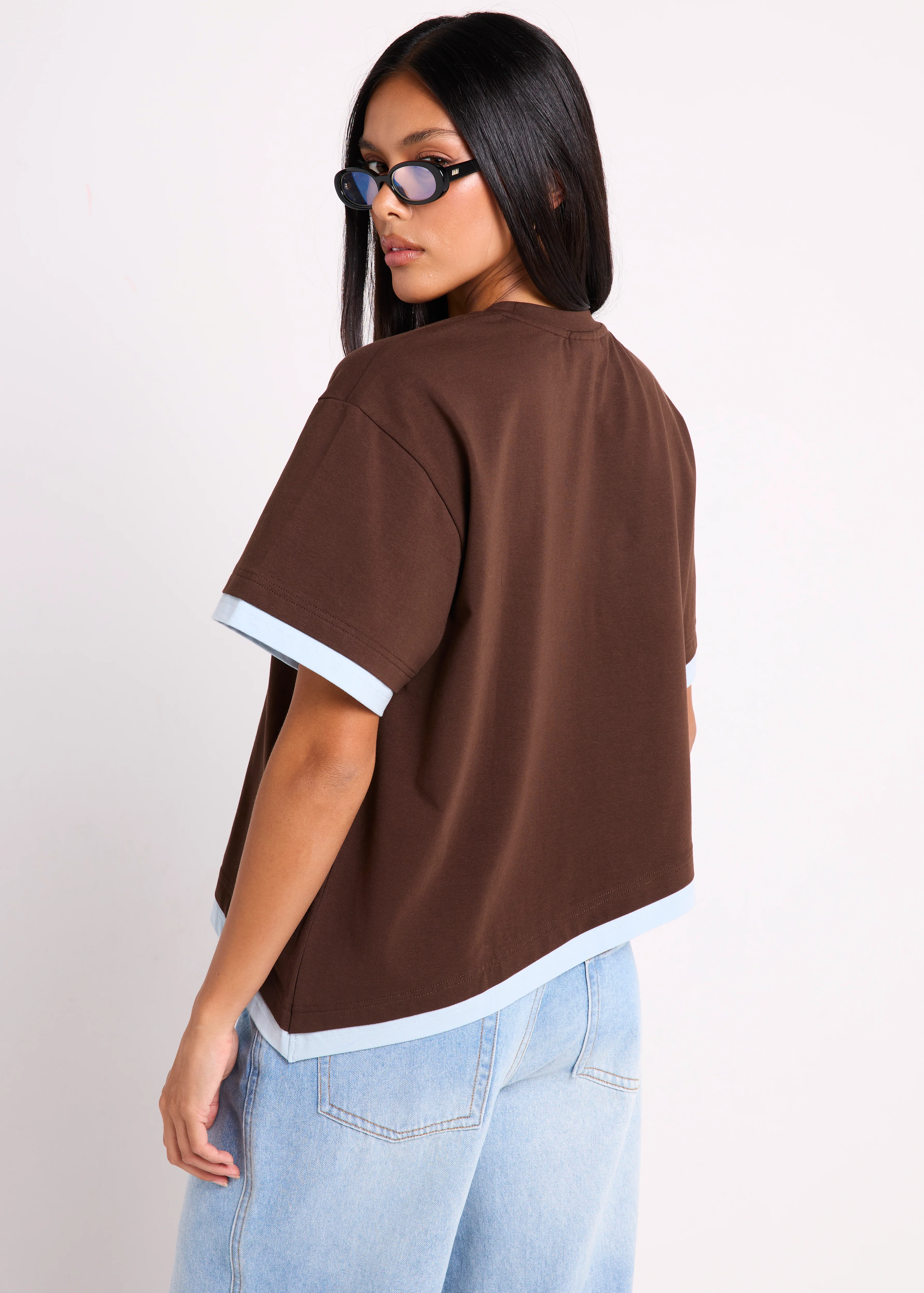 Alya Asymmetric Tee - Image 5