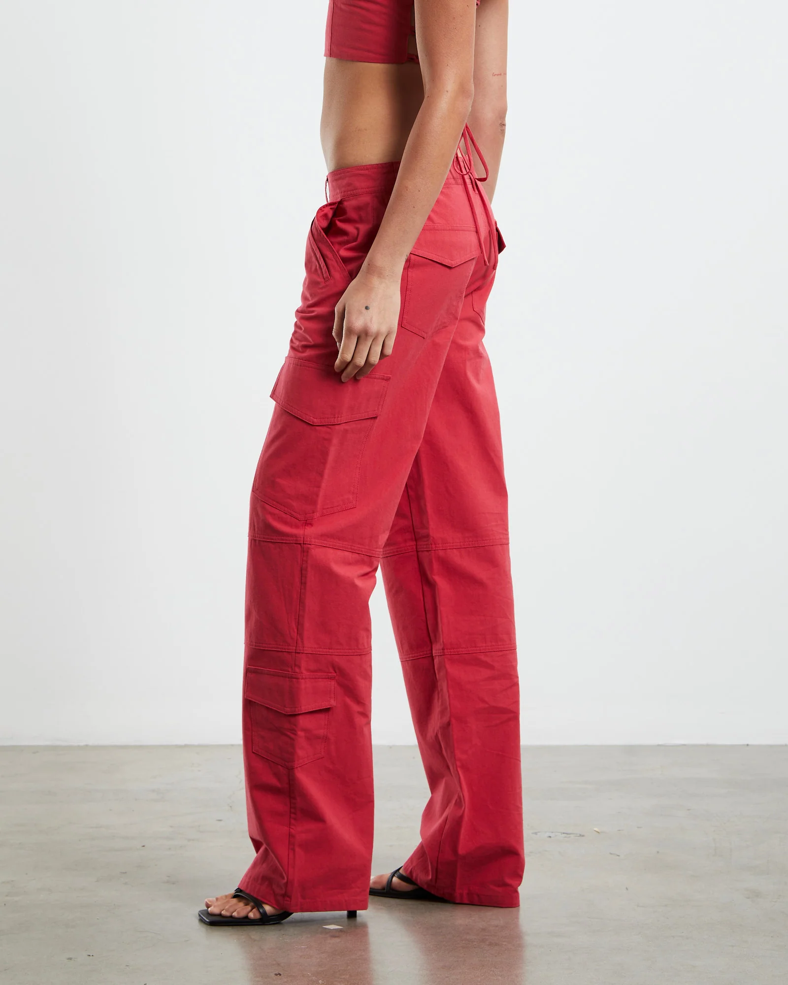 Amity Low Rise Cargo Pants - Image 3