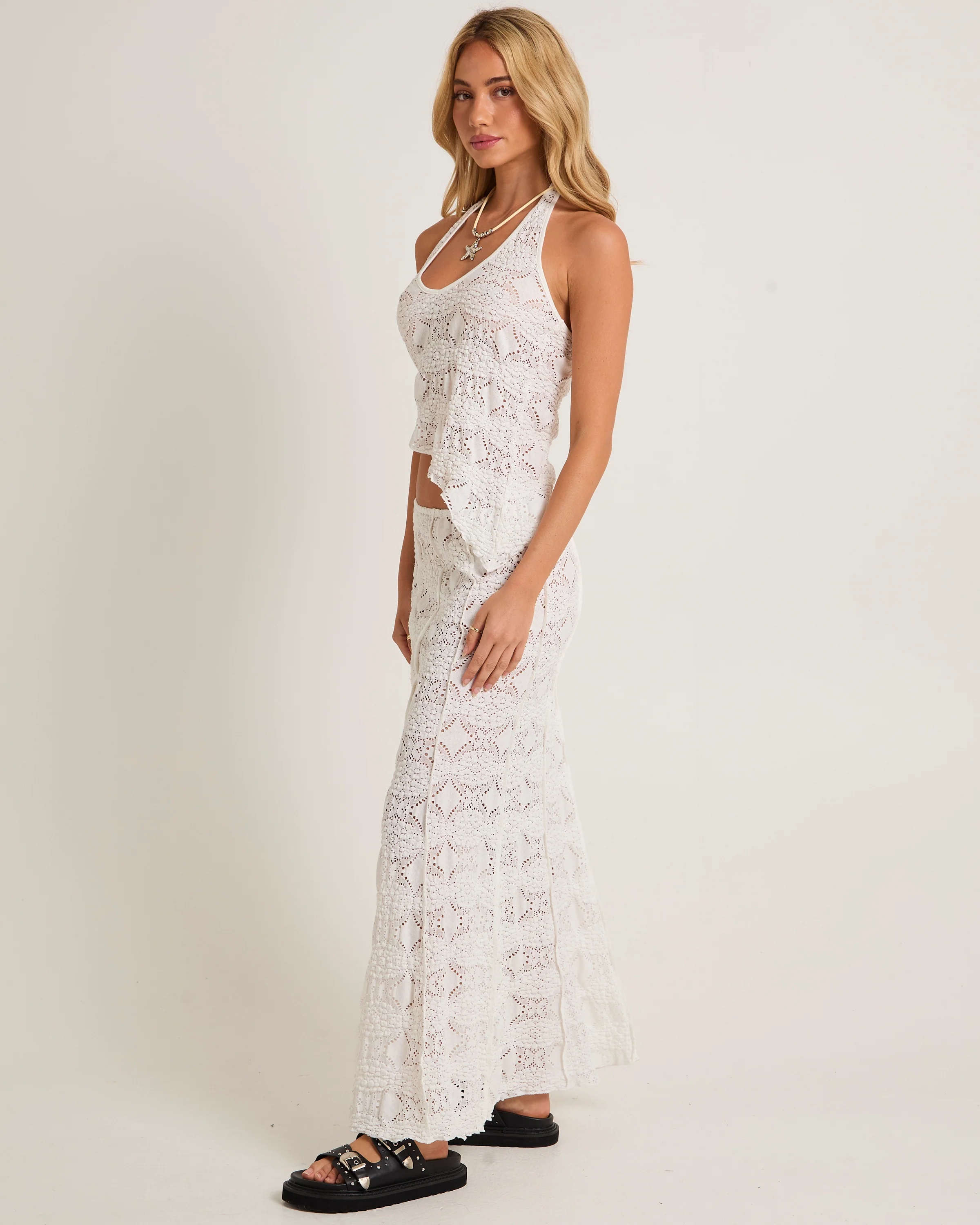 Amore Asymetric Textured Top - Image 4