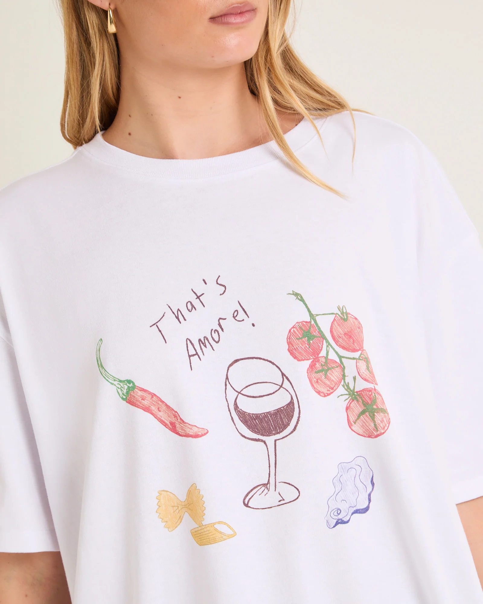 Amore Oversized T-Shirt - Image 5