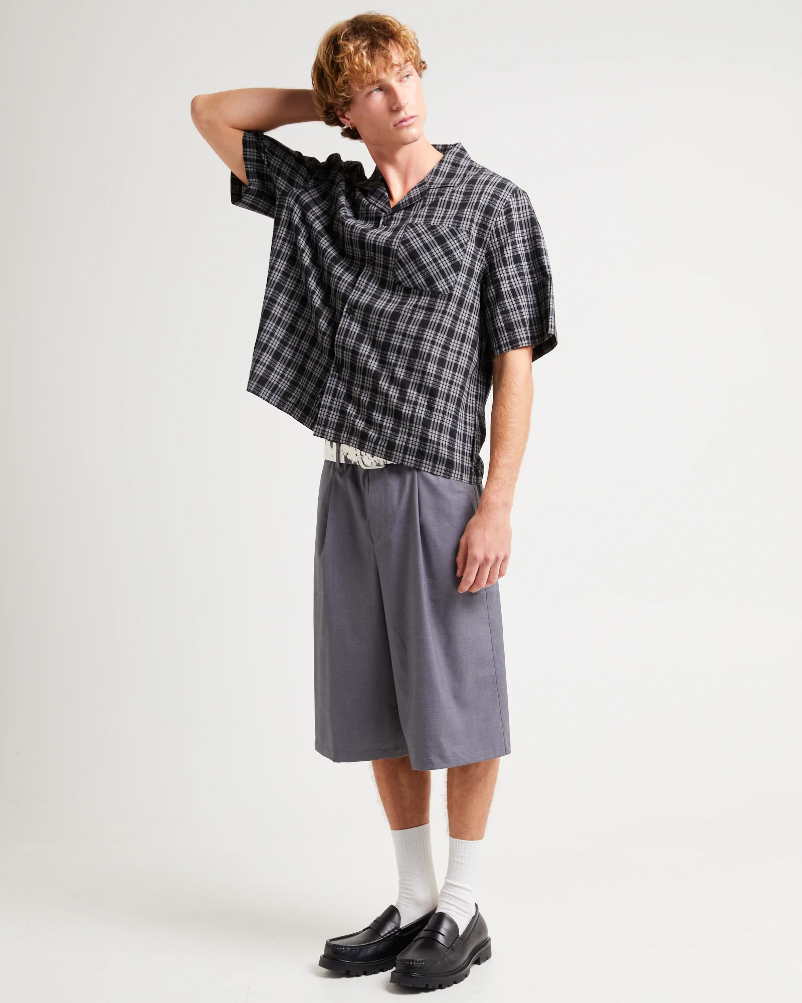 Archibald Cropped Resort Shirt - Image 4
