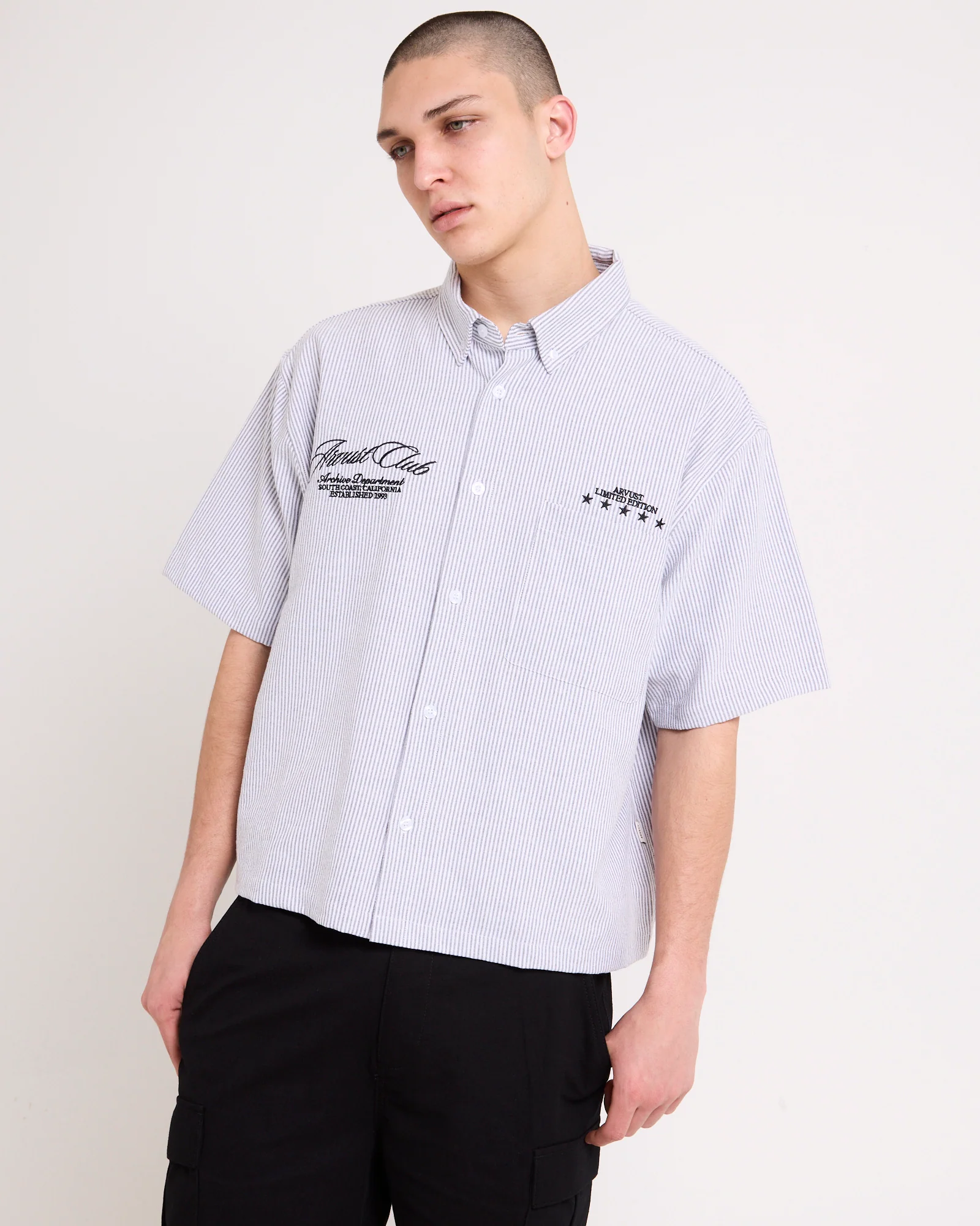 Archive Cropped Short Sleeve Shirt - Image 4