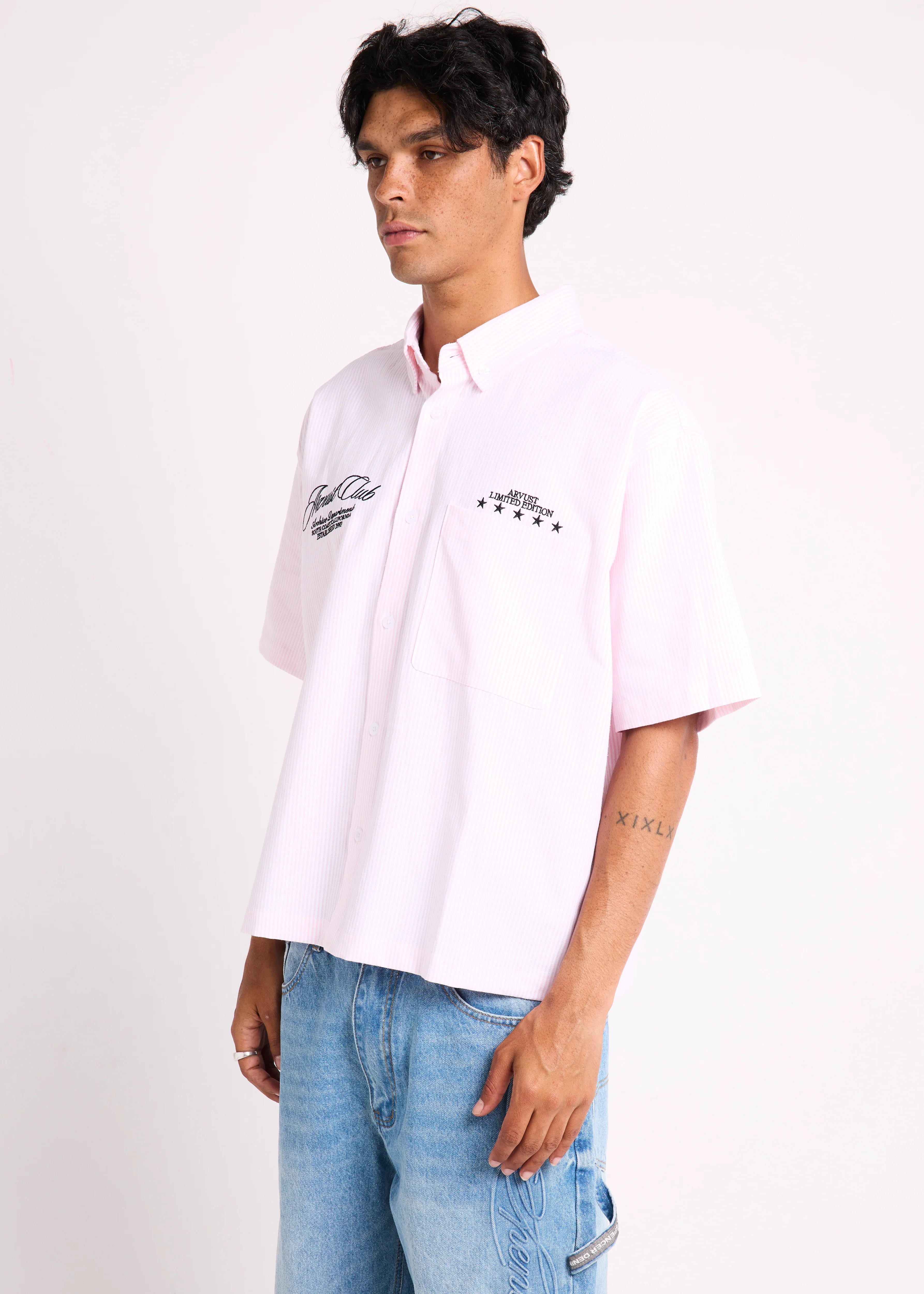 Archive Cropped Short Sleeve Shirt - Image 4
