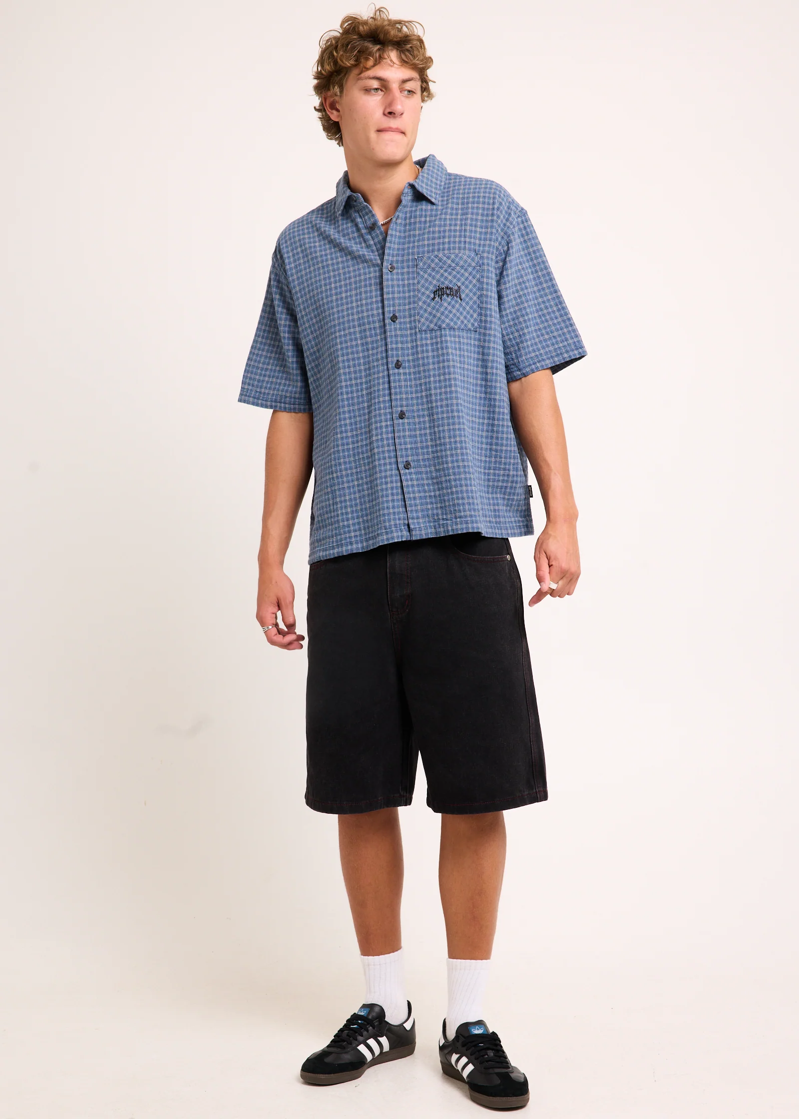 Archive Goth Denim Walkshorts - Image 3