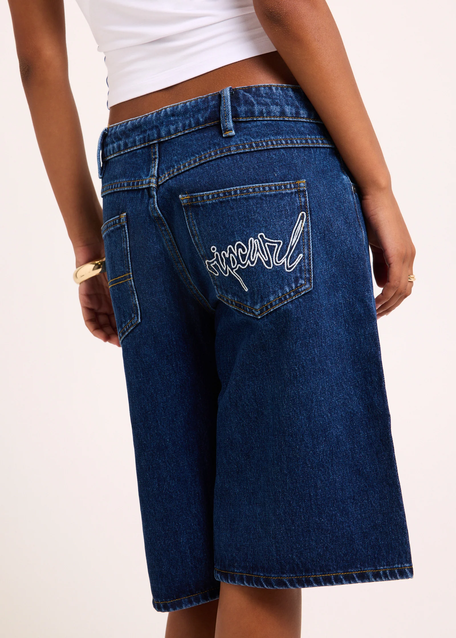Archive Relaxed Denim Shorts - Image 5