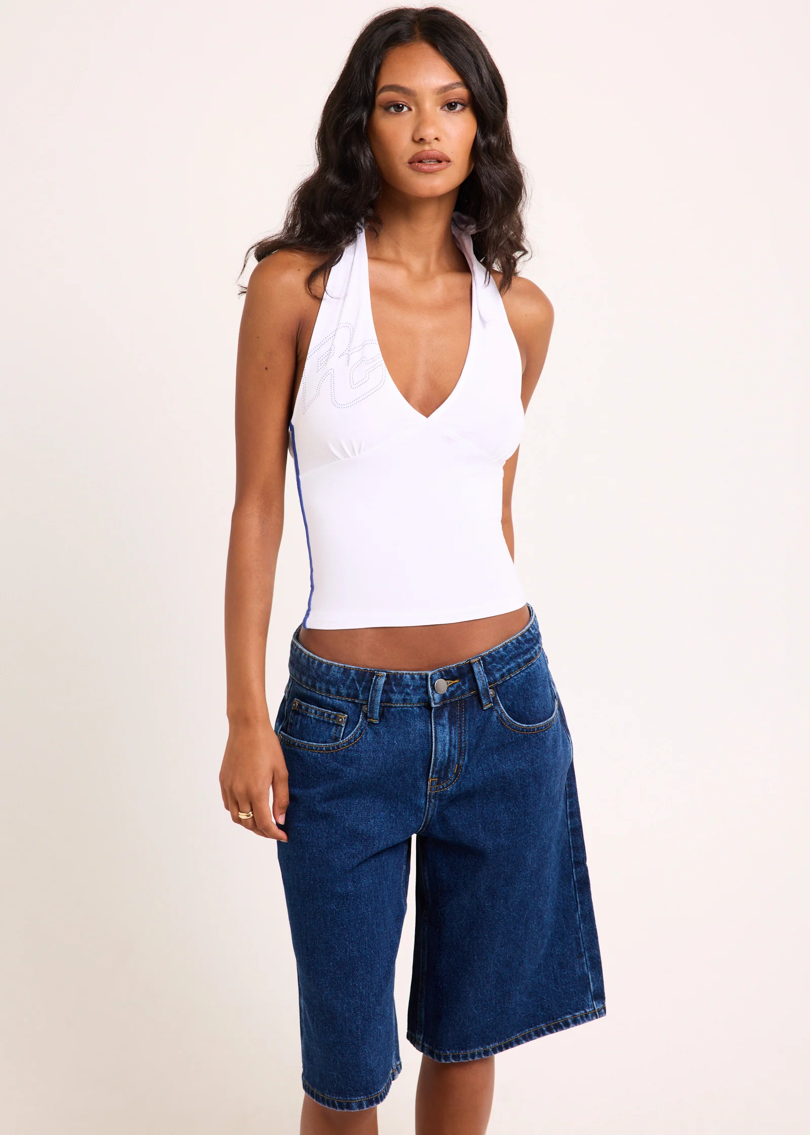 Archive Script Jersey Halter - Image 3