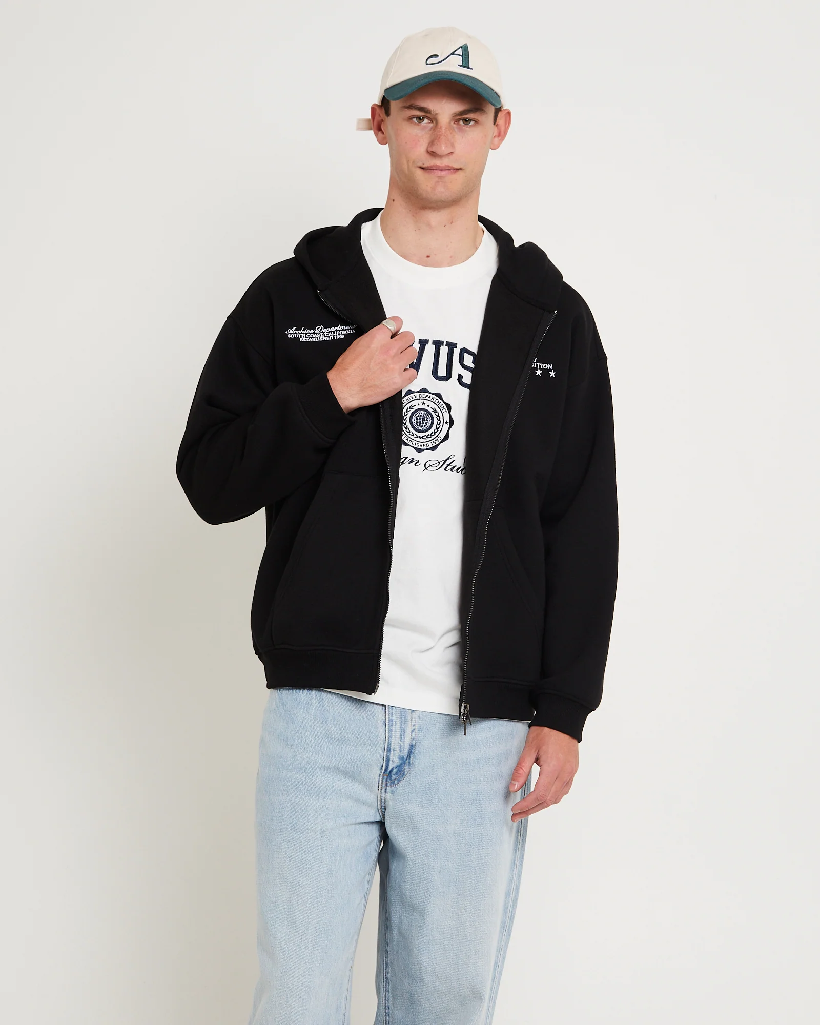 Archive Zip Hoodie - Image 2