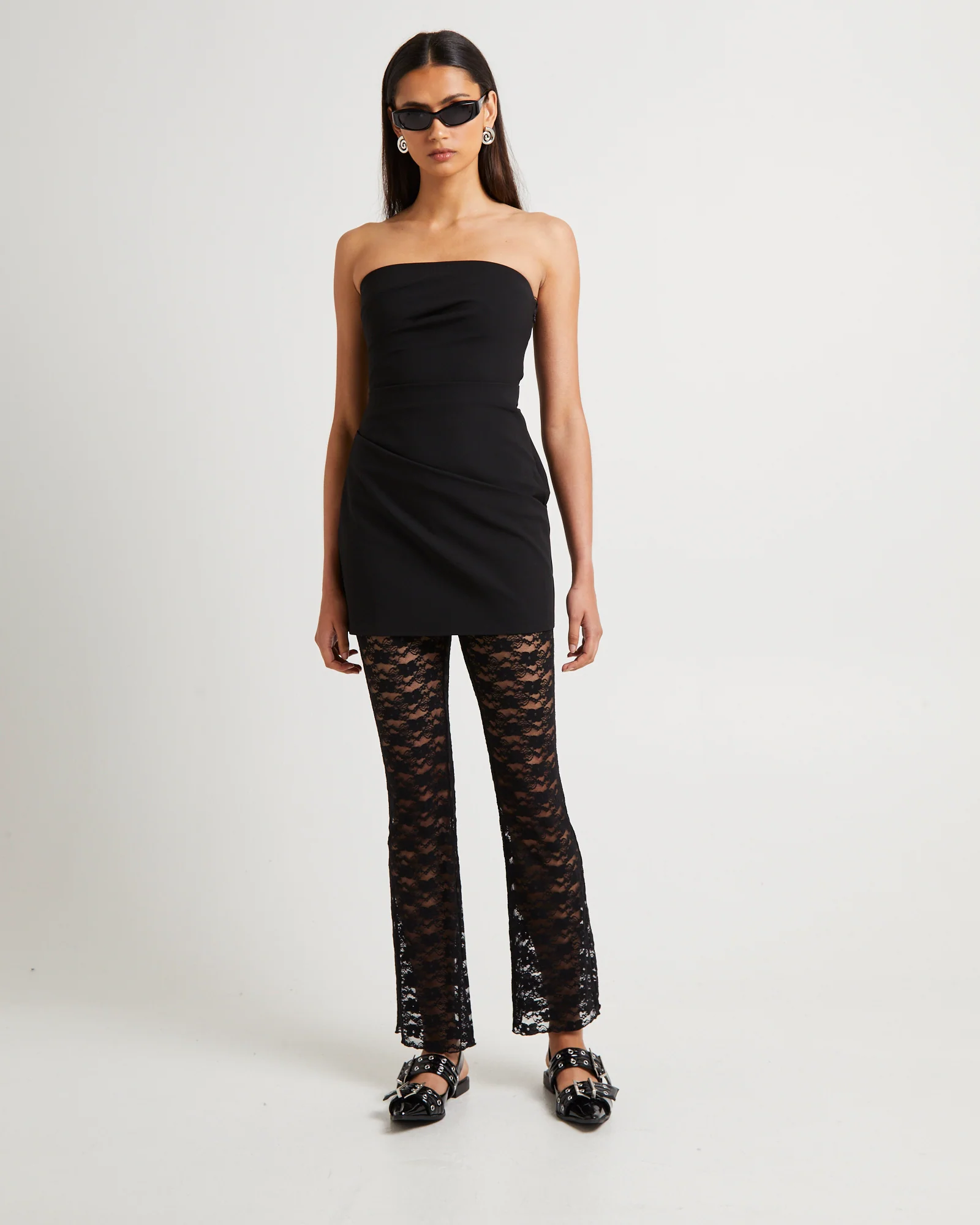 Aria Stretch Lace Pants - Image 3