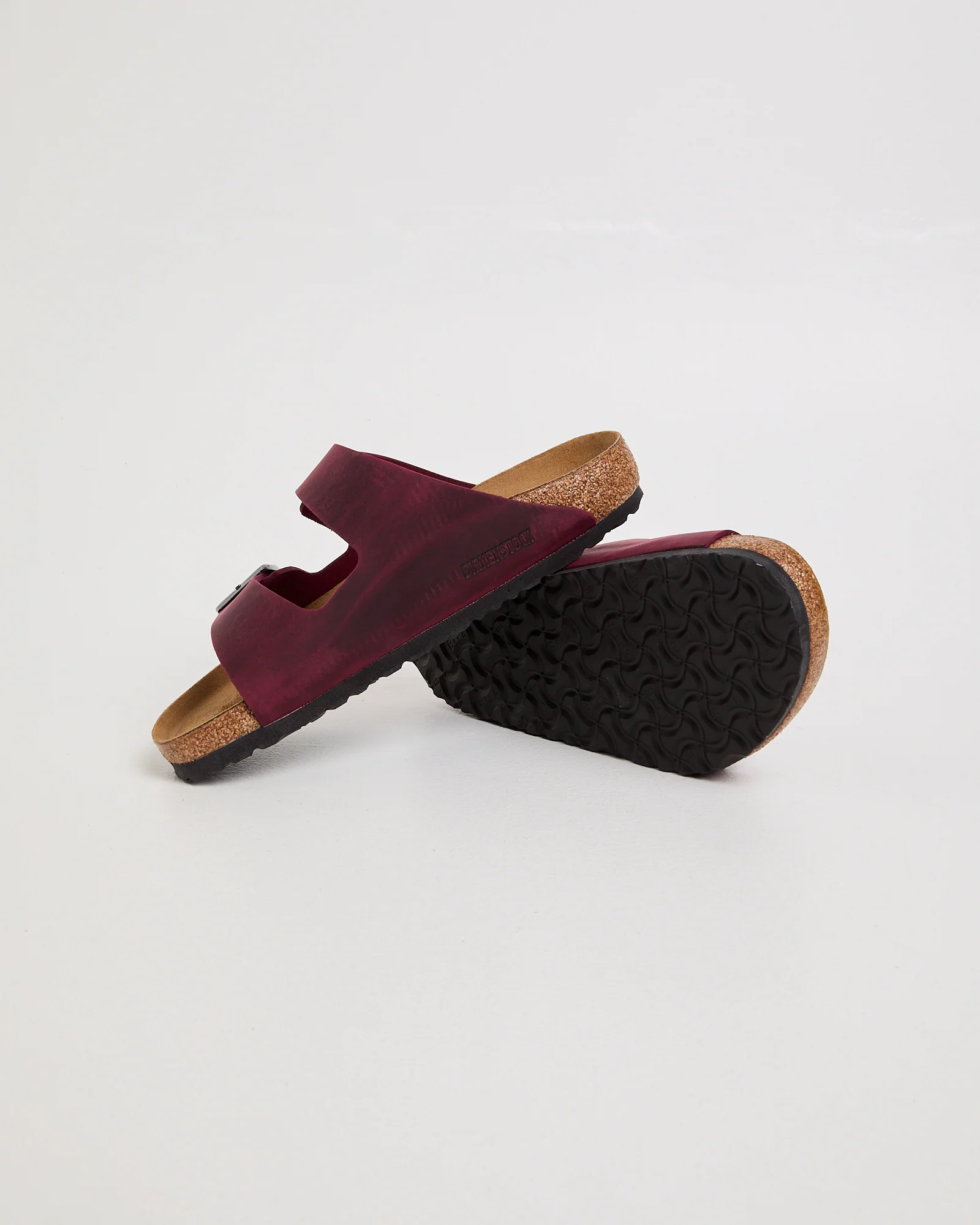 Arizona Oiled Leather Sandals Zinfandel - Image 4