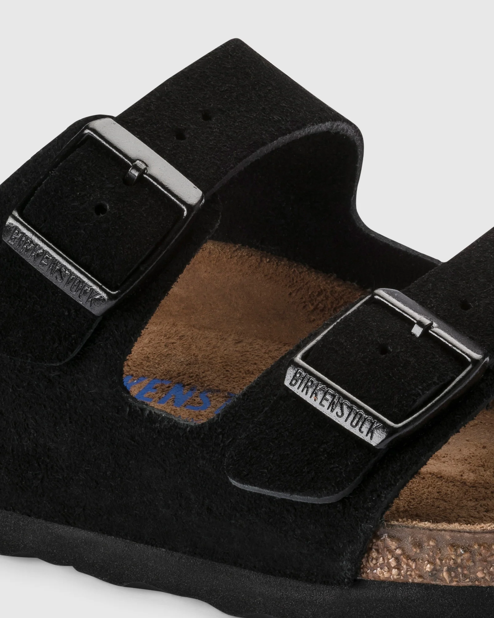 Arizona Soft Foot Bed Suede Leather Sandal - Image 6