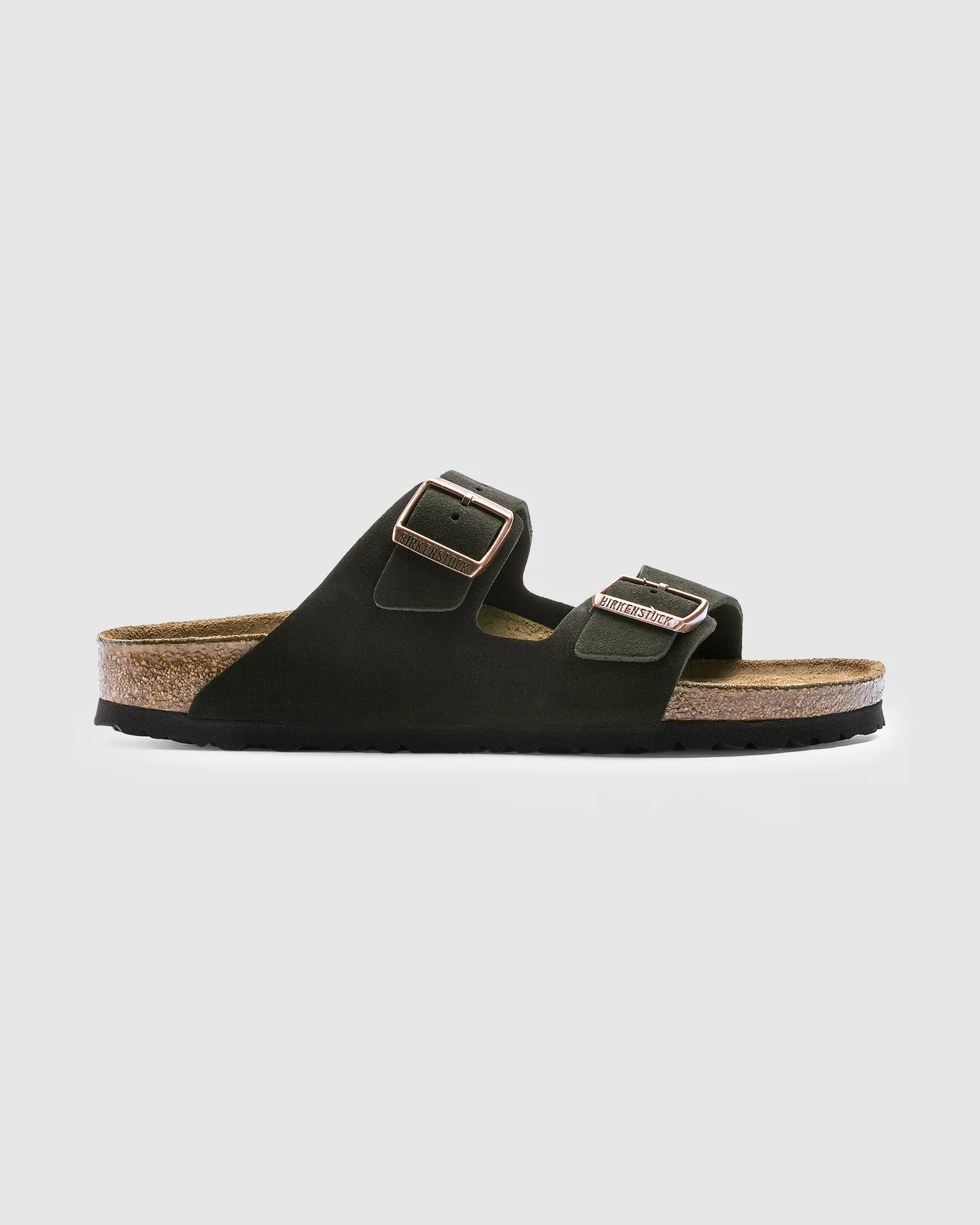 Arizona Soft Foot Bed Suede Leather Sandal - Image 2