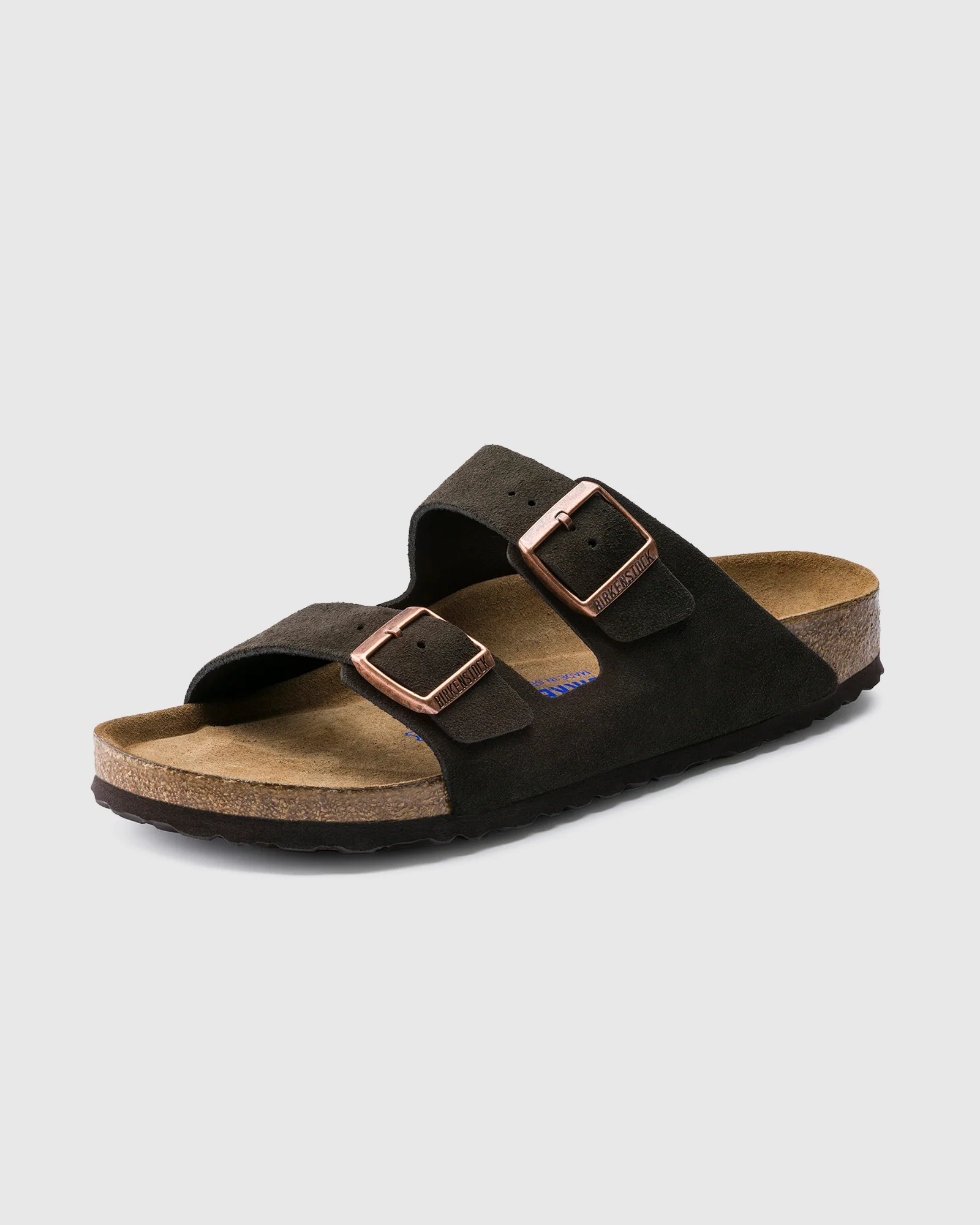 Arizona Soft Foot Bed Suede Leather Sandal - Image 6
