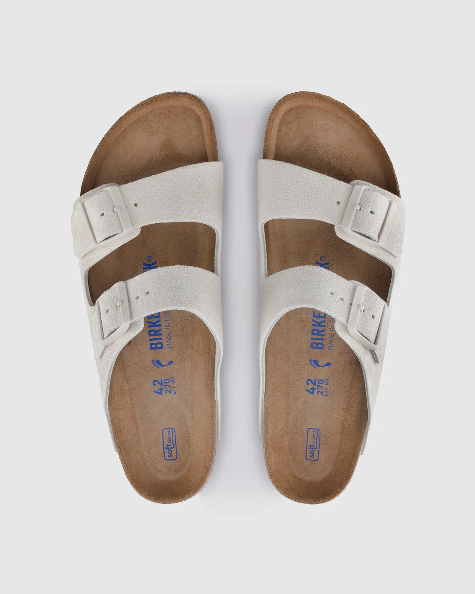 Arizona Soft Footbed Suede Leather Sandals - Image 5