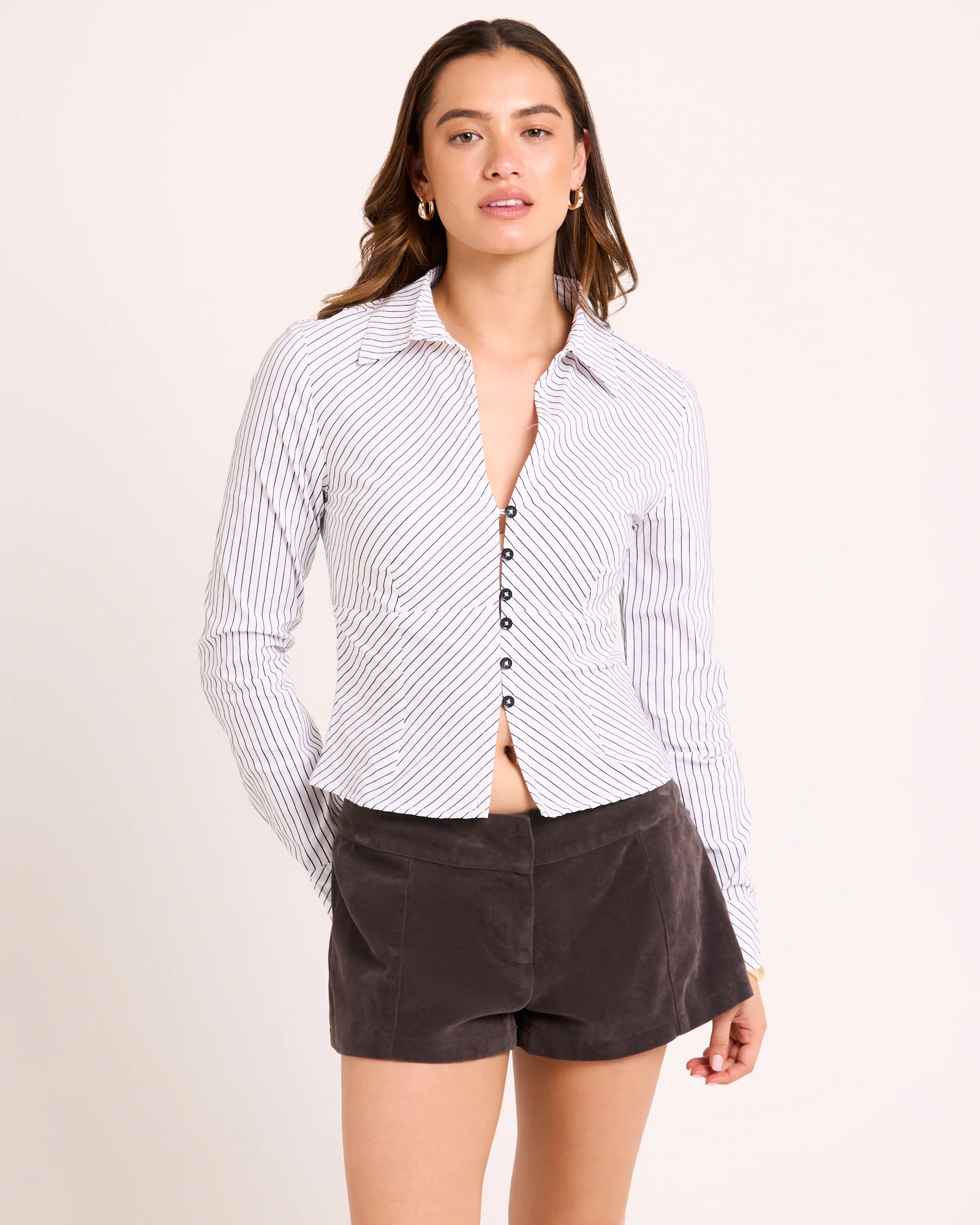 Ashlyn Striped Long Sleeve Shirt - Image 2