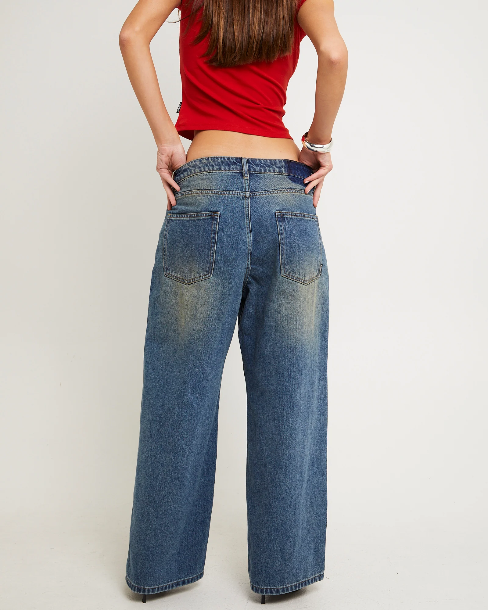 Astro Mega Baggy Denim Jeans - Image 4