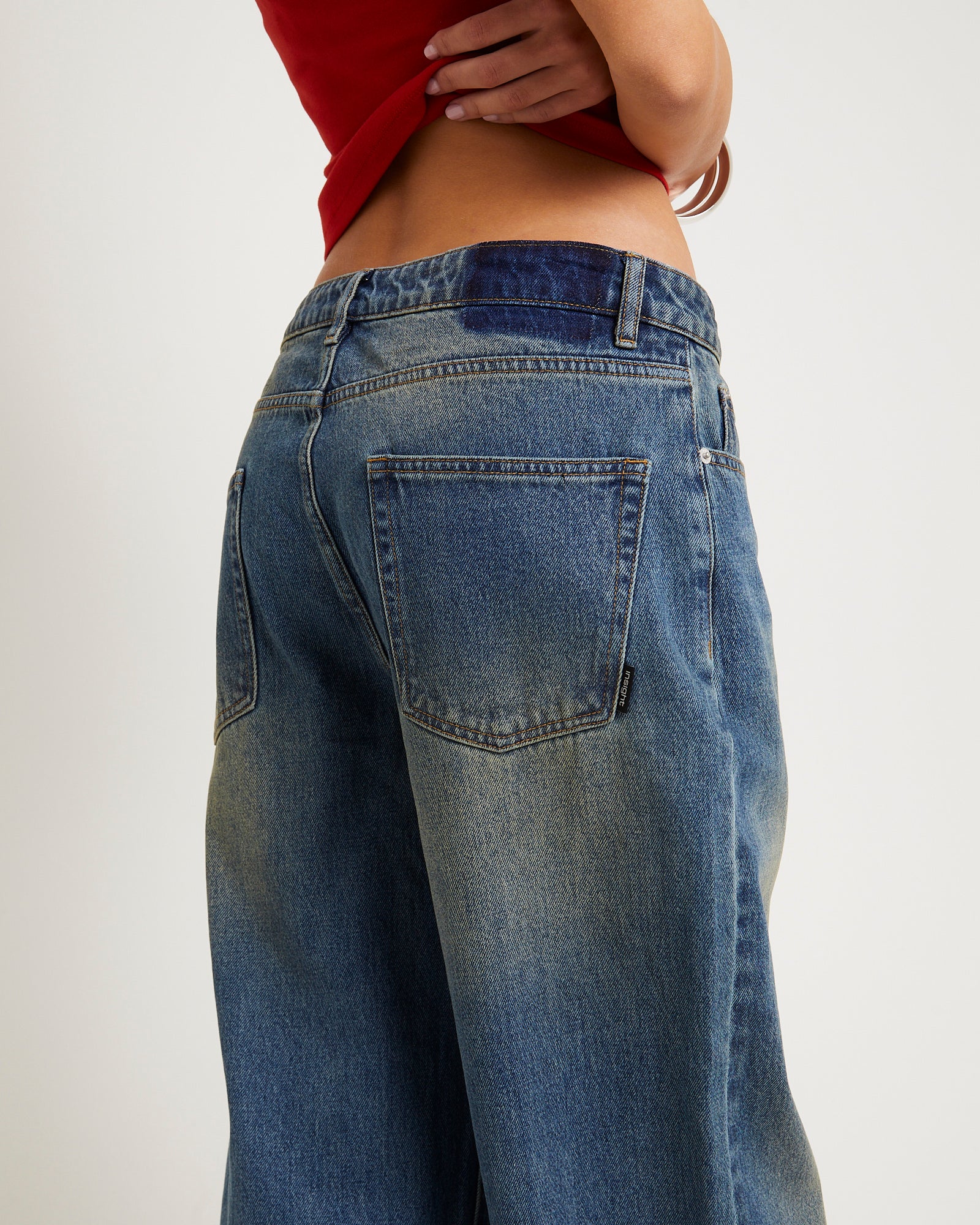 Astro Mega Baggy Denim Jeans - Image 5