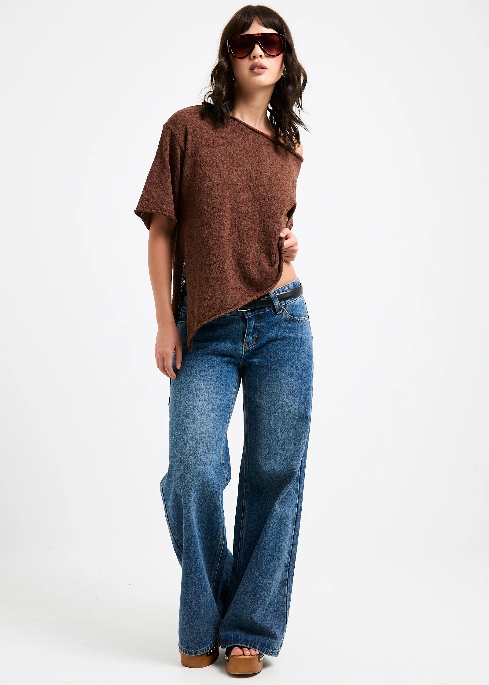 Asymmetric Knit Top - Image 3